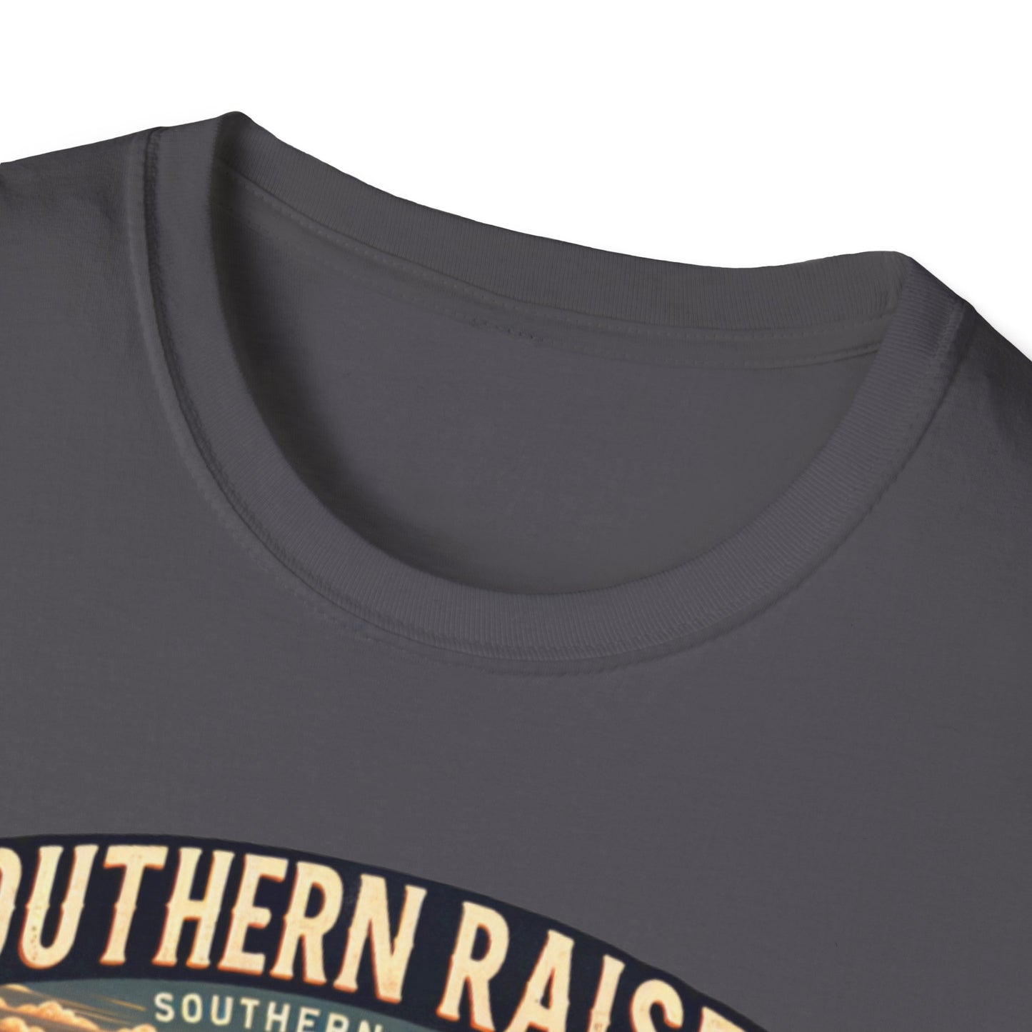 Southern Raised | Proud South Shirt | Adult Clothes | Teen Shirt | Trending | Birthday Gift | Unisex Softstyle T-Shirt