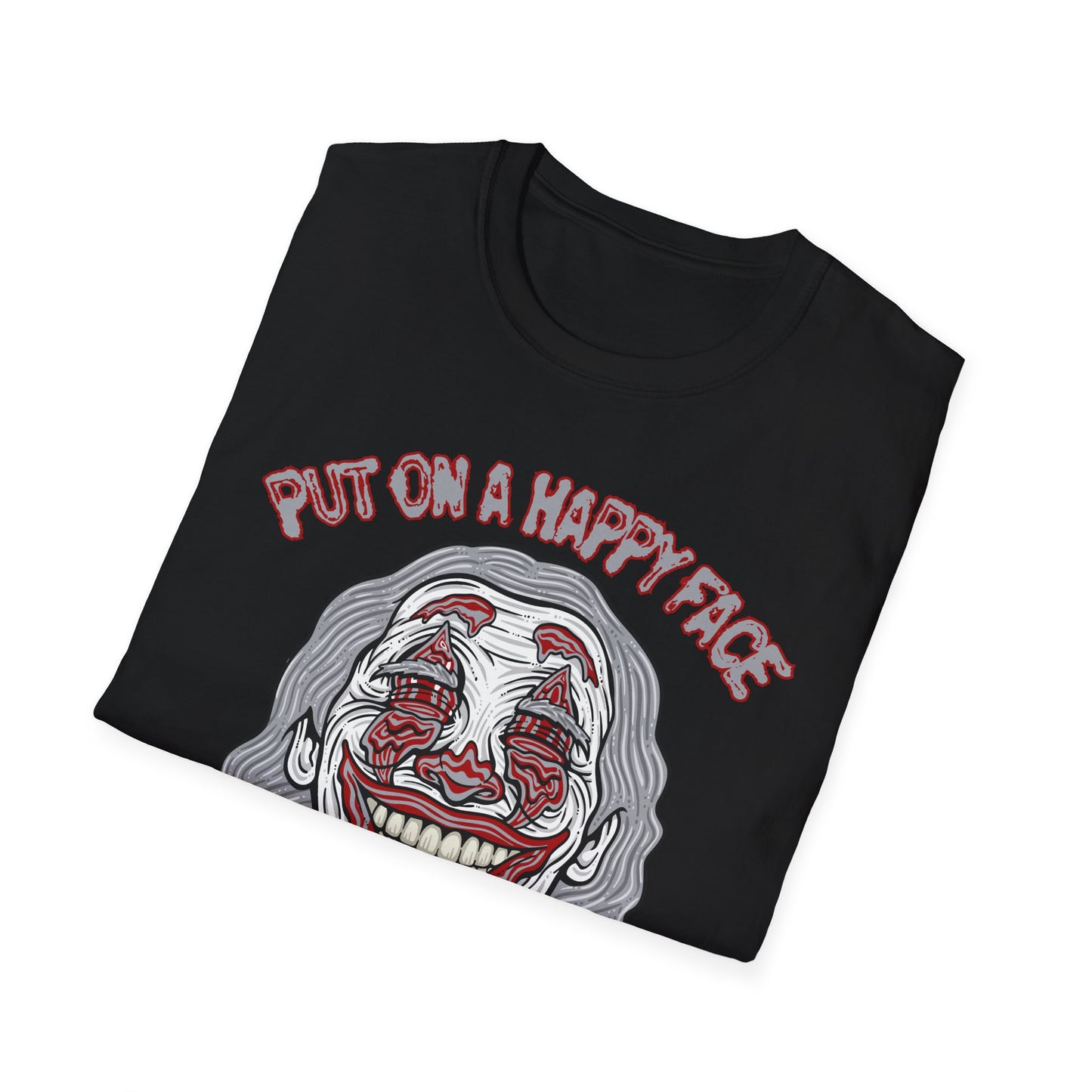 Happy Face | Clown Shirt | Adult Clothes | Teen Shirt | Trending | Birthday Gift