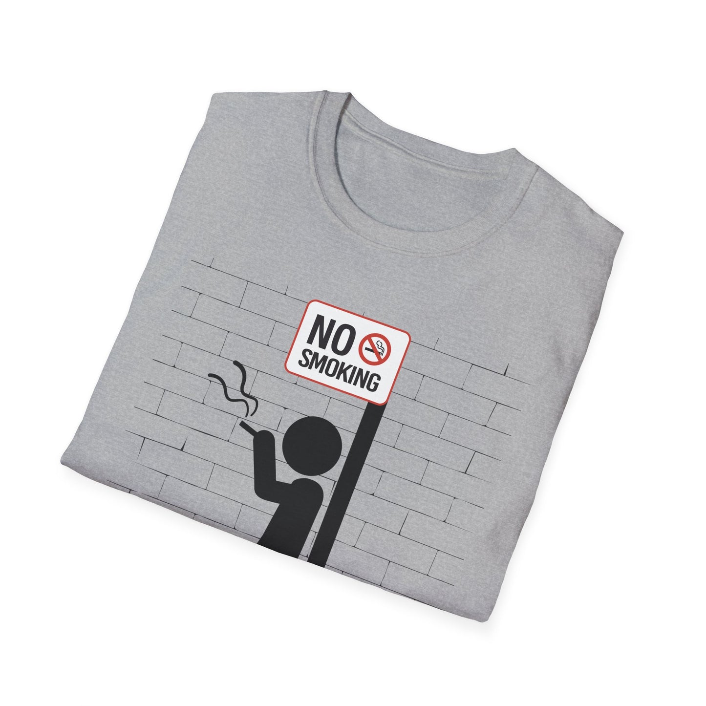NO SMOKING | Funny Adult Shirt | Fashion | Trending | Birthday Gift | Unisex Softstyle T-Shirt
