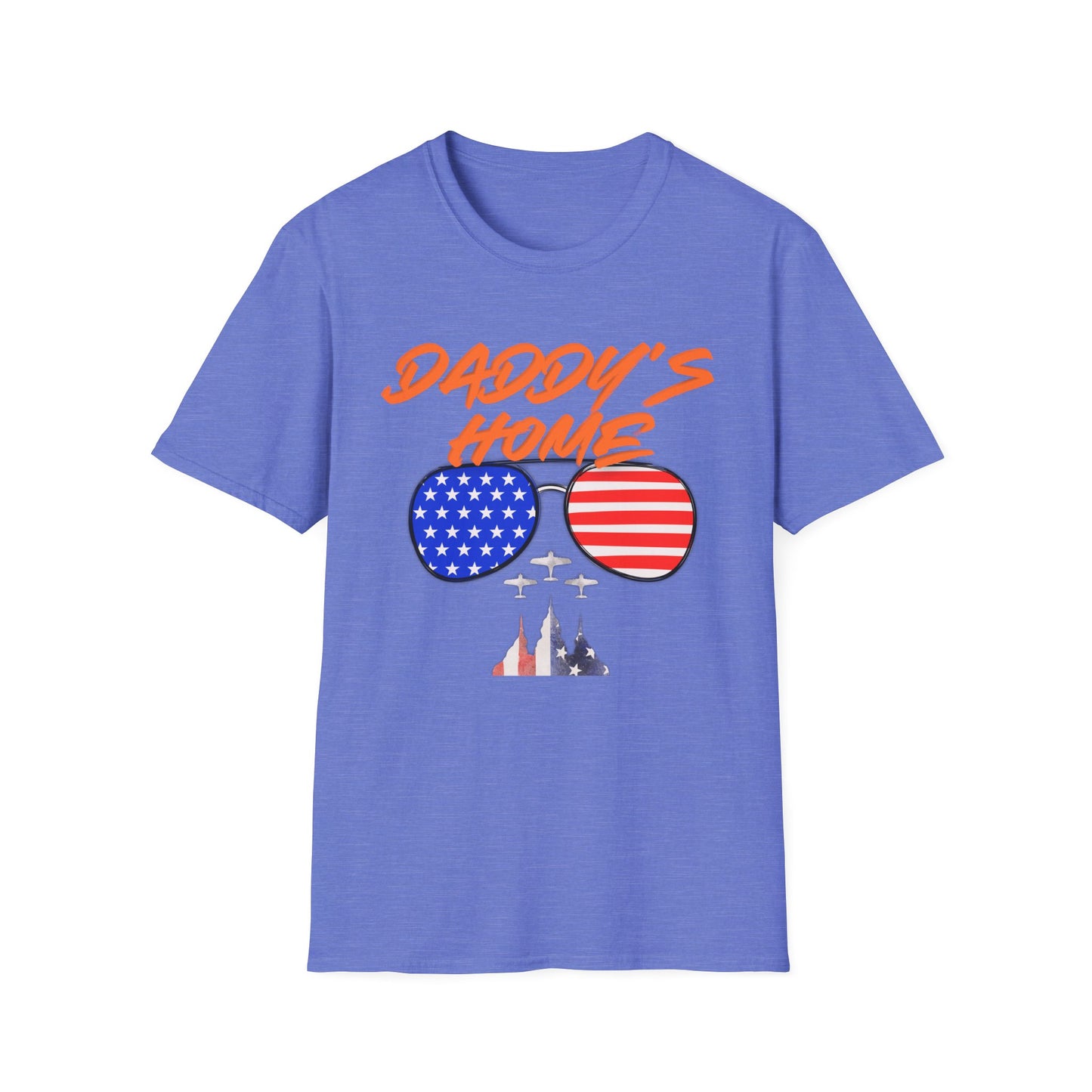 President of America | Daddy's Home | Cool Shirt | Fashion | Trending | Dad Shirt | Birthday Gift | Unisex Softstyle T-Shirt