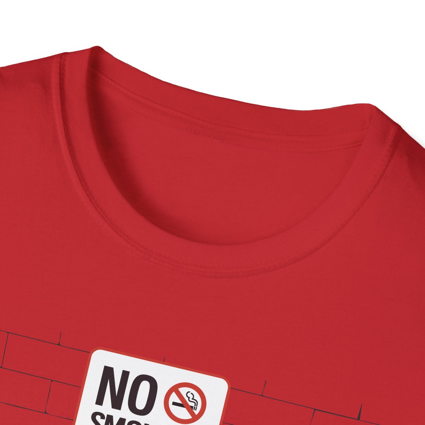 NO SMOKING | Funny Adult Shirt | Fashion | Trending | Birthday Gift | Unisex Softstyle T-Shirt
