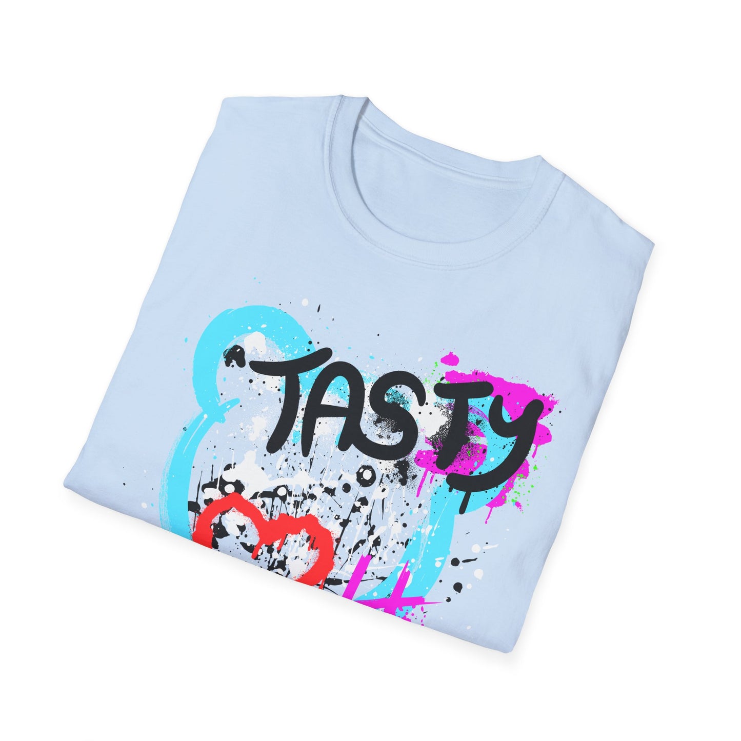 Tasty Graffiti Shirt | Colorful Shirt | Cool Teen Shirt | Fashion | Trending | Dope Design | Birthday Gift | Unisex Softstyle T-Shirt