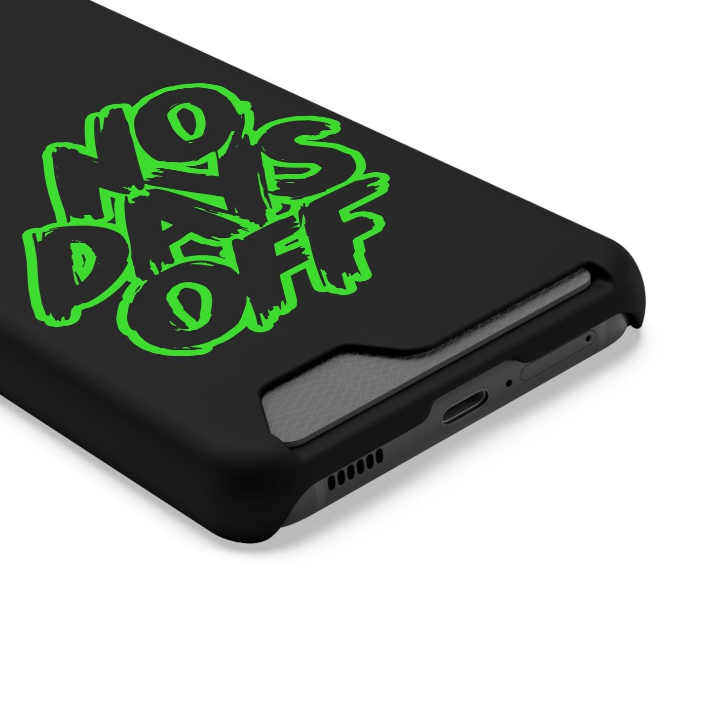No Days Off | Impact-Resistant Phone Case With Card Holder | iPhone Samsung Models