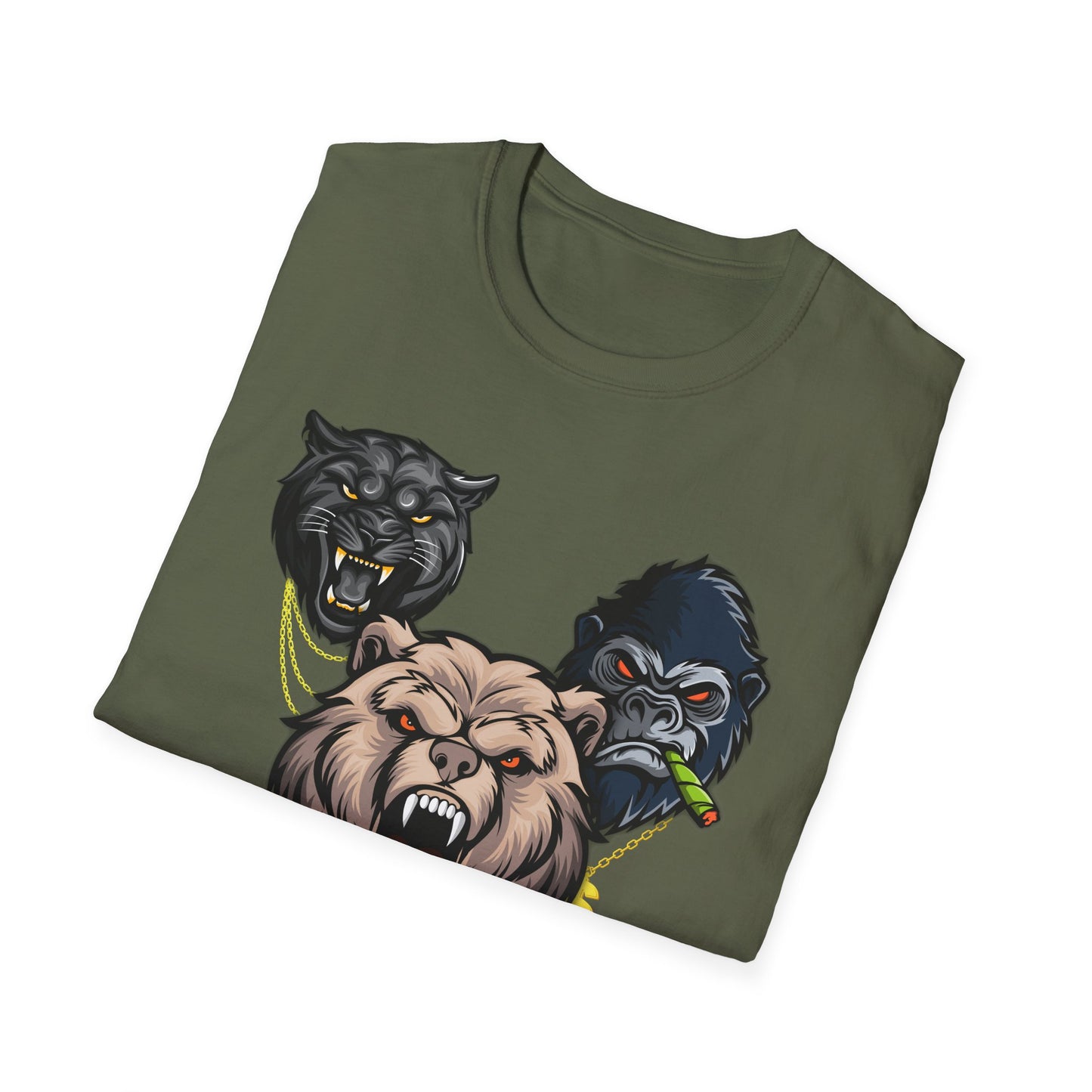 UNTAMED |  Beasts Within |Colorful Shirt | Cool Shirt | Fashion | Trending | Cool Design | Birthday Gift | Unisex Softstyle T-Shirt