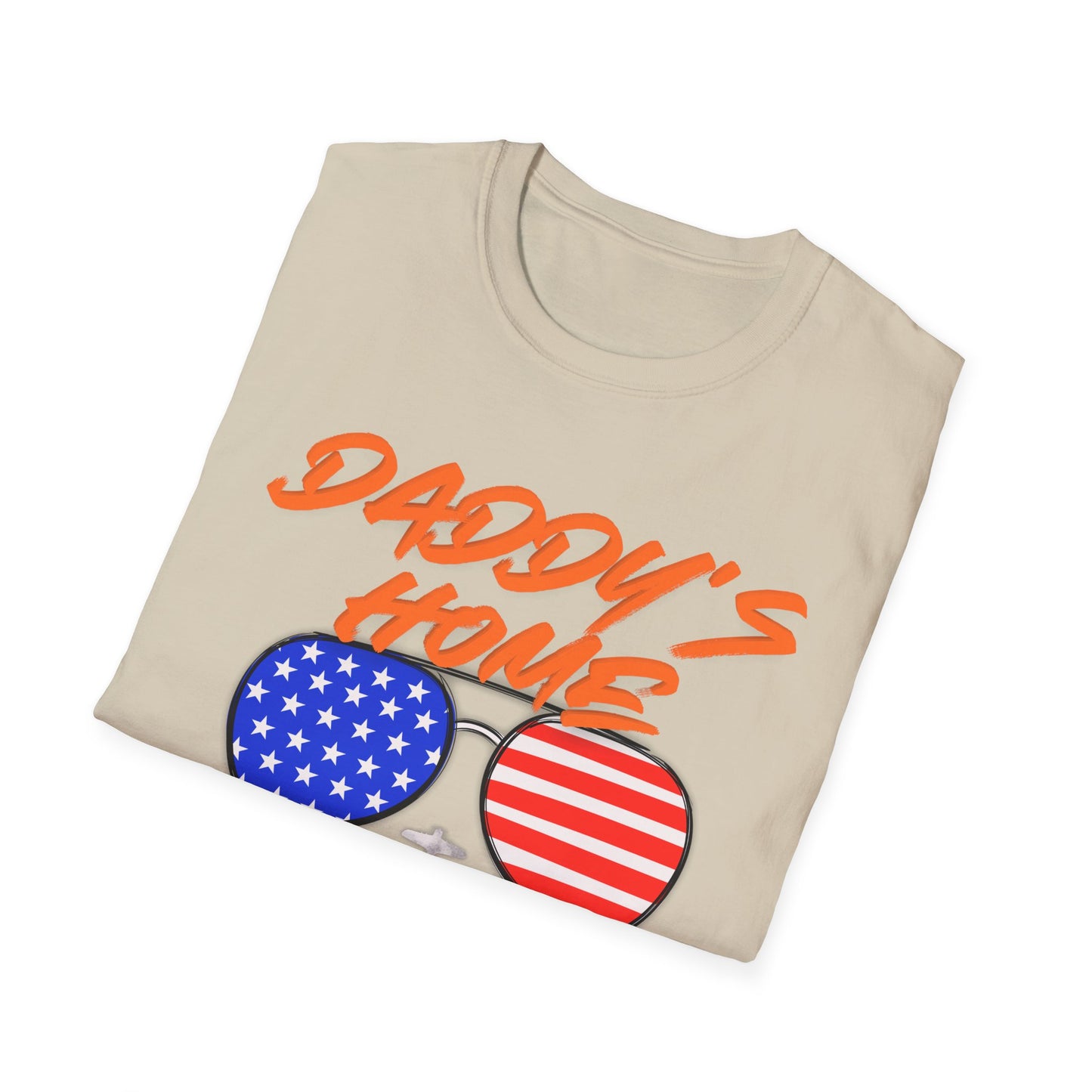 President of America | Daddy's Home | Cool Shirt | Fashion | Trending | Dad Shirt | Birthday Gift | Unisex Softstyle T-Shirt
