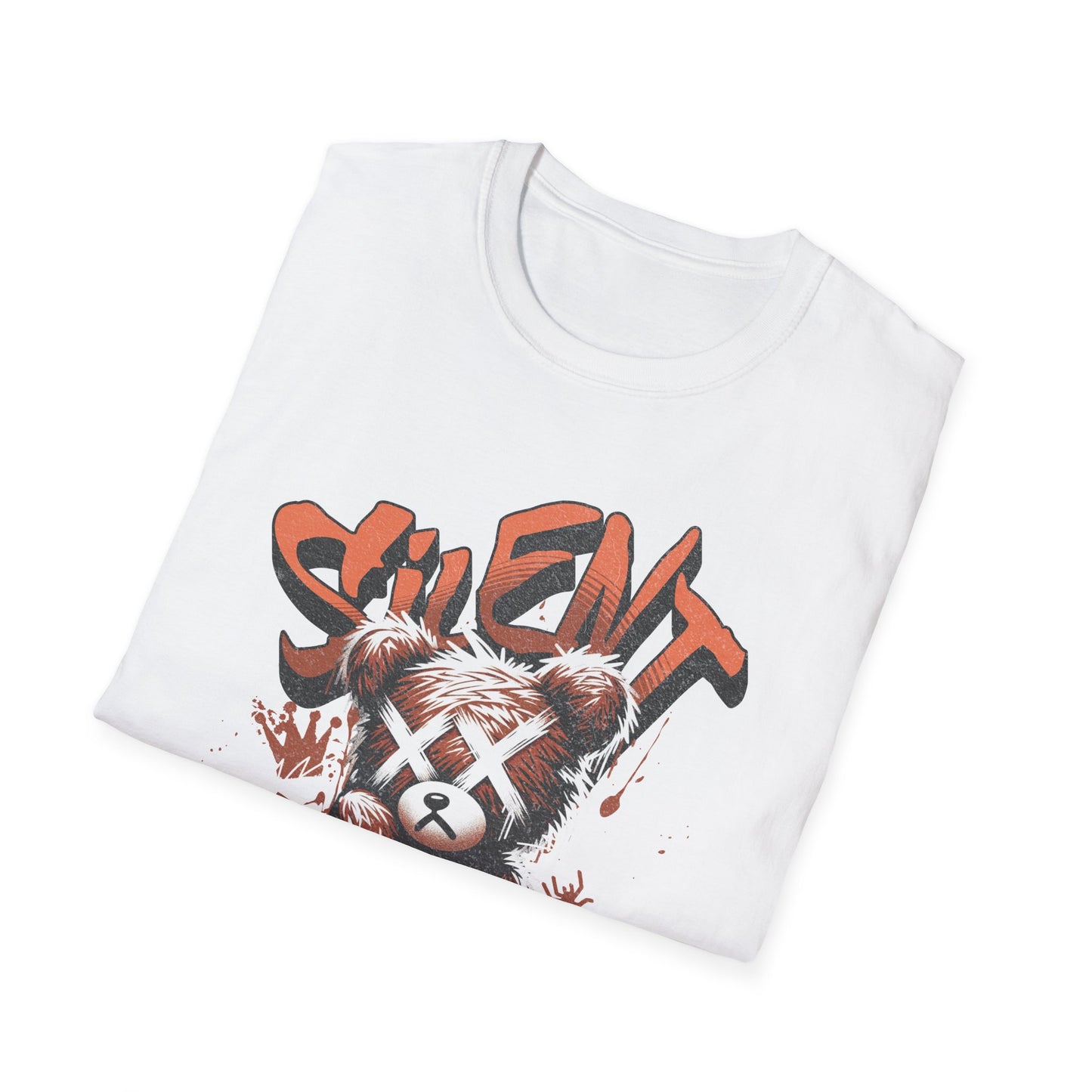 Silent Love | Adult Clothes | Teen Shirt | Love Bear | Trending | Birthday Gift