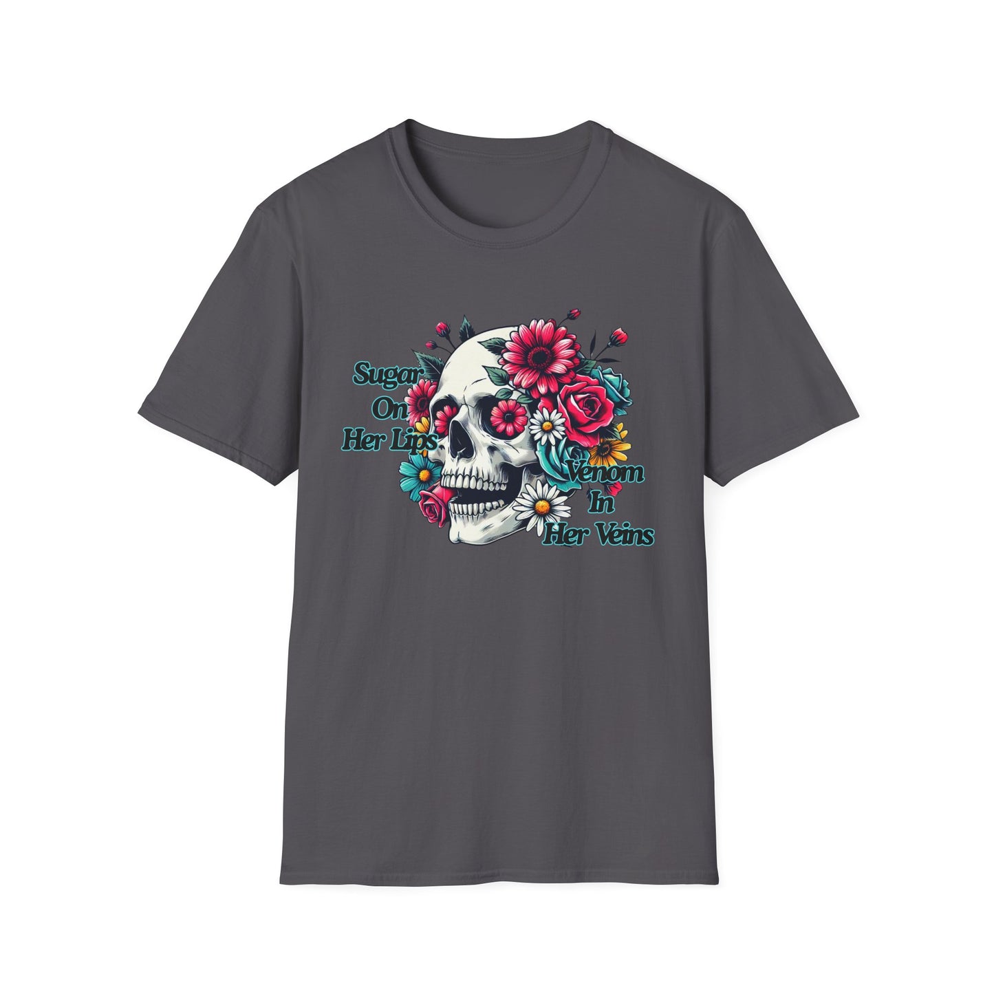 Sugar On Her Lips | Adult Shirt | Teen Clothes | Fashion | Trending | Birthday Gift | Unisex Softstyle T-Shirt