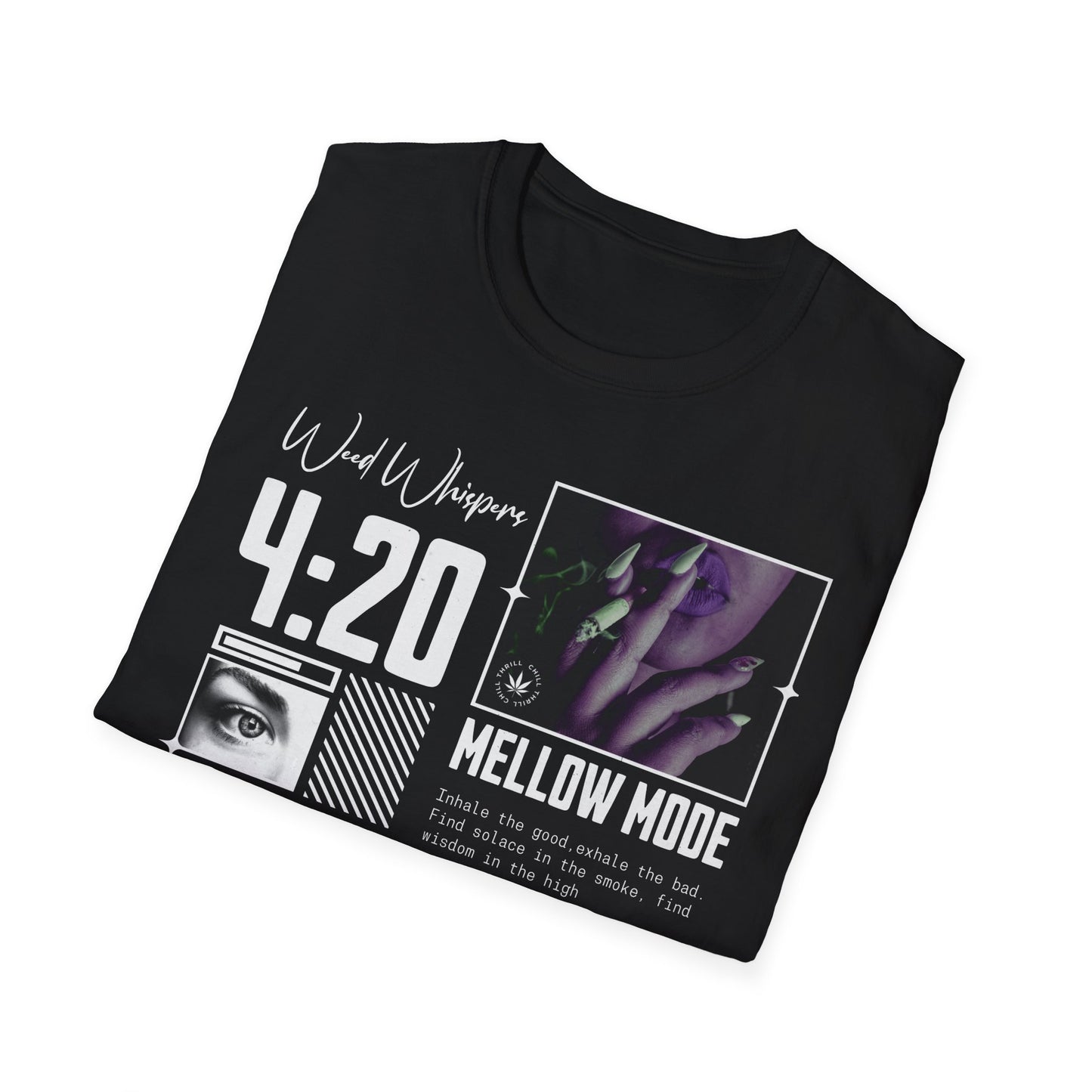 Mellow Mood | Adult Clothes | 420 | Trending | Birthday Gift | Softstyle Tshirt