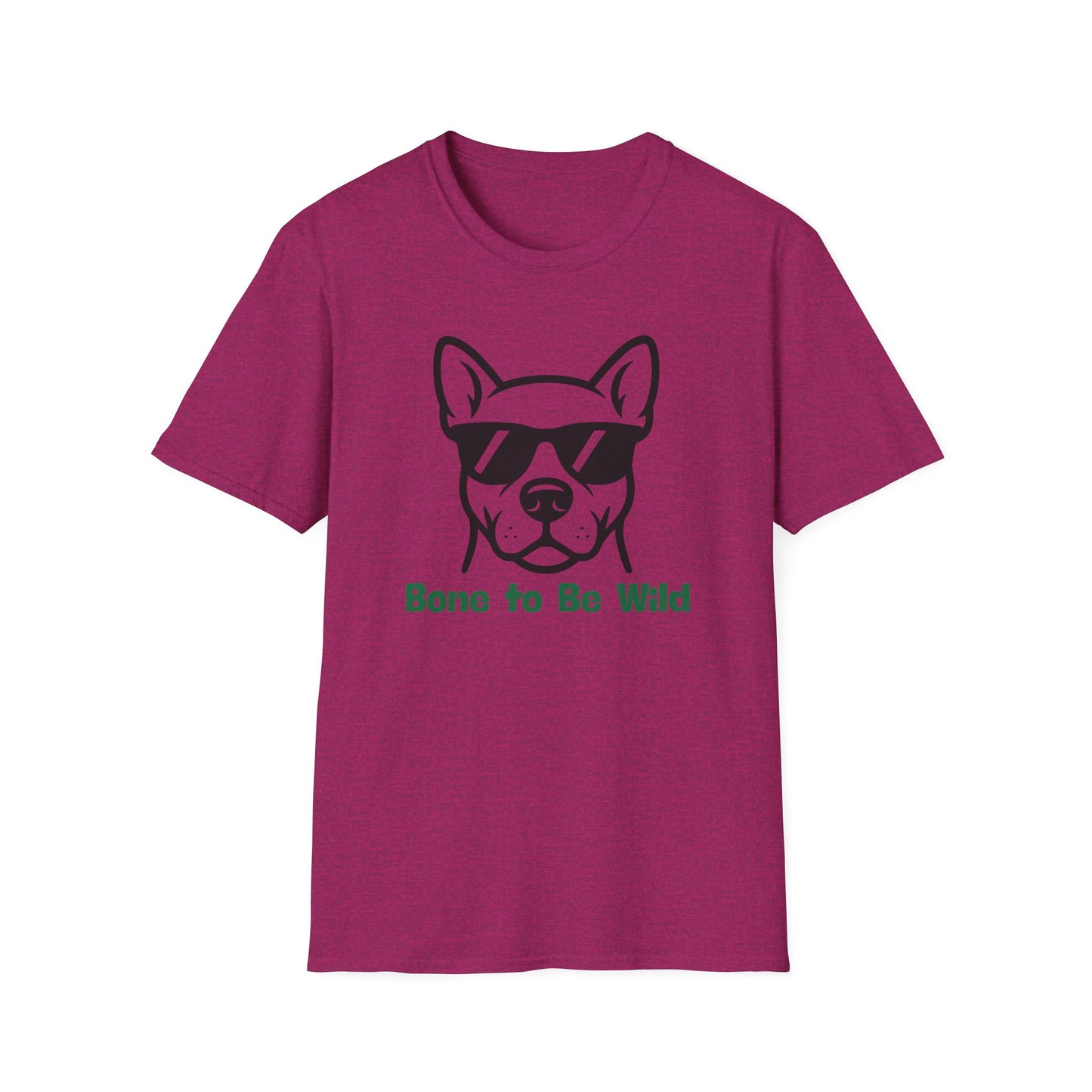 Bone To Be Wild | Funny Dog Shirt | Fashion | Trending | Dog Lover | Cool Design | Birthday Gift | Unisex Softstyle T-Shirt