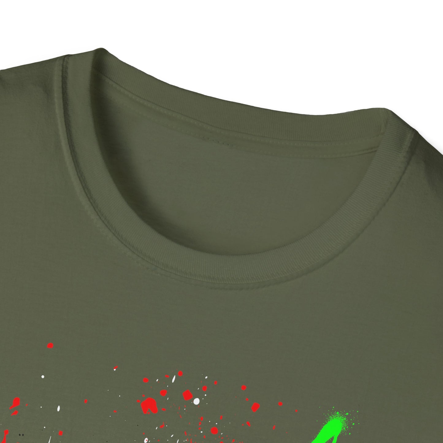 Graffiti Bullseye Shirt | Colorful Shirt | Cool Teen Shirt | Fashion | Trending | Dope Design | Birthday Gift | Unisex Softstyle T-Shirt