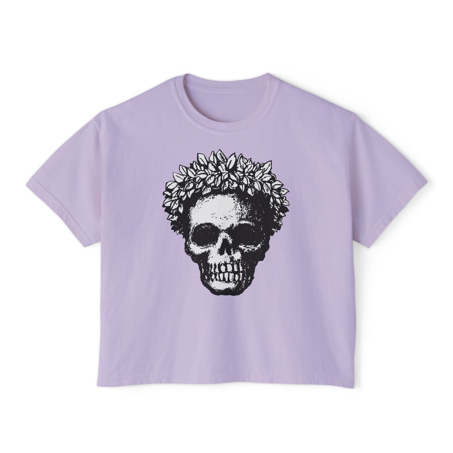 Greek Fro | Boxy Crop Tee - Trendy Casual Top, Festival Wear, Streetwear, Birthday Gift, Graphic Design Tee