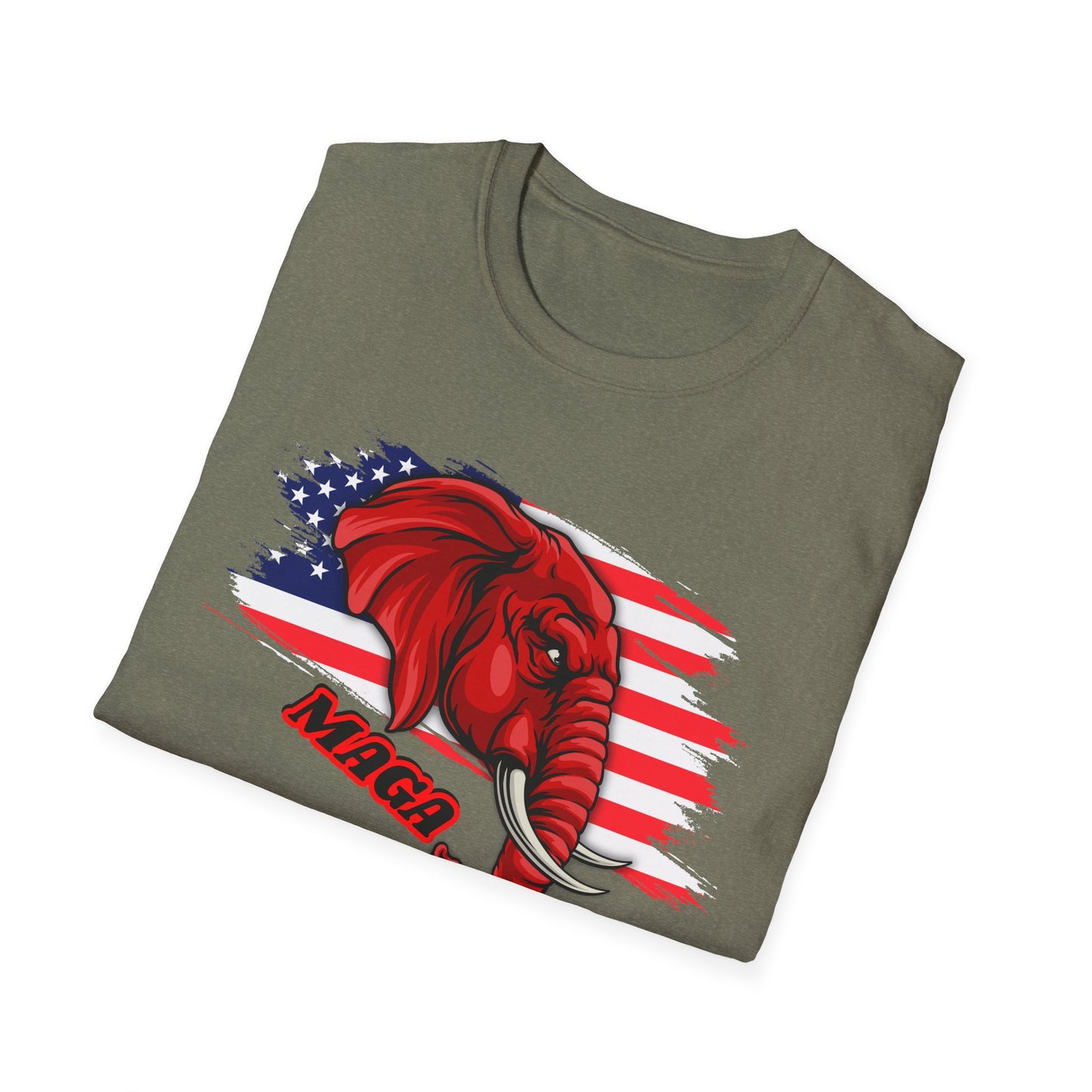 MAGA | America | Colorful Shirt | Cool Shirt | Fashion | Trending | Cool Design | Birthday Gift | Unisex Softstyle T-Shirt