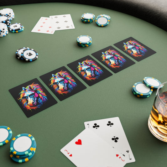 Magical Horse | Premium Gloss Playing Cards | Unique Poker Cards