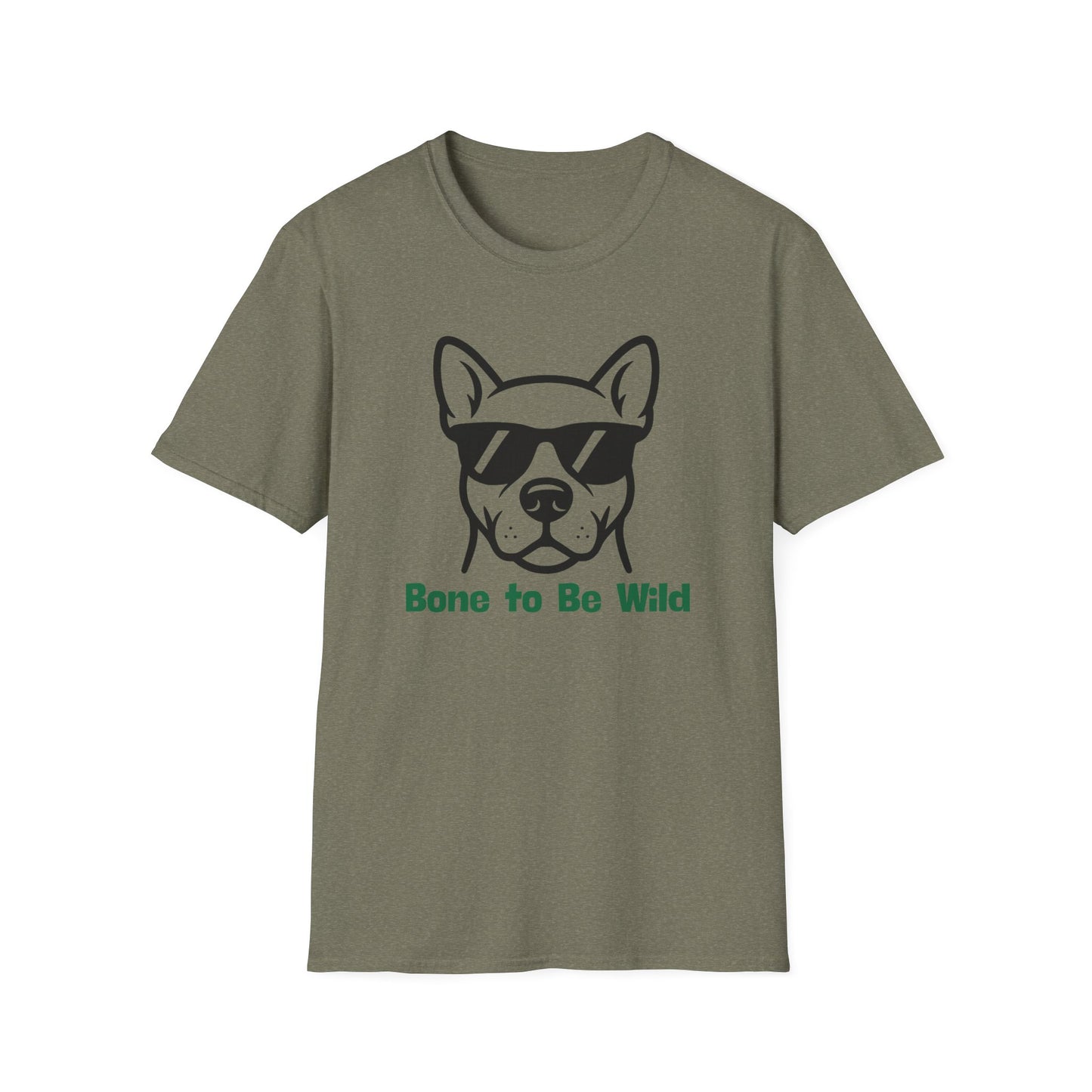Bone To Be Wild | Funny Dog Shirt | Fashion | Trending | Dog Lover | Cool Design | Birthday Gift | Unisex Softstyle T-Shirt