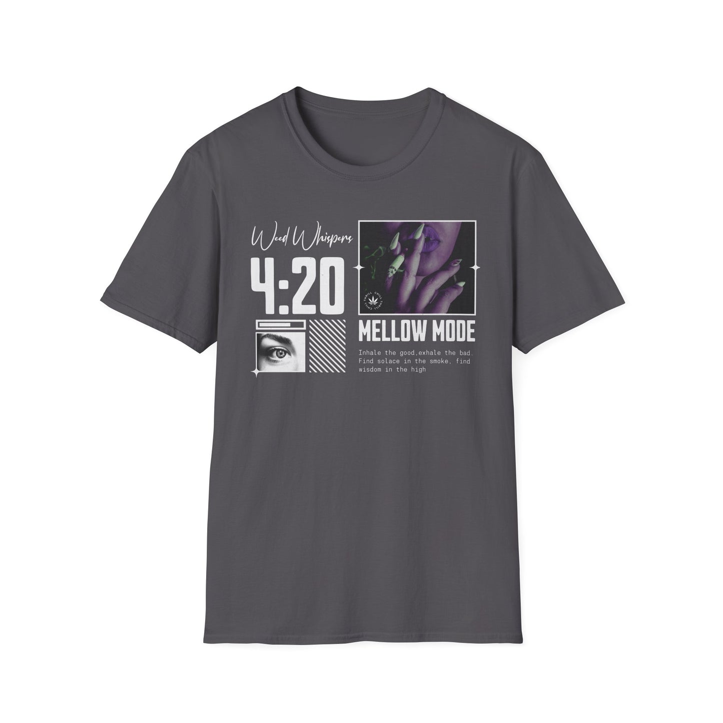 Mellow Mood | Adult Clothes | 420 | Trending | Birthday Gift | Softstyle Tshirt