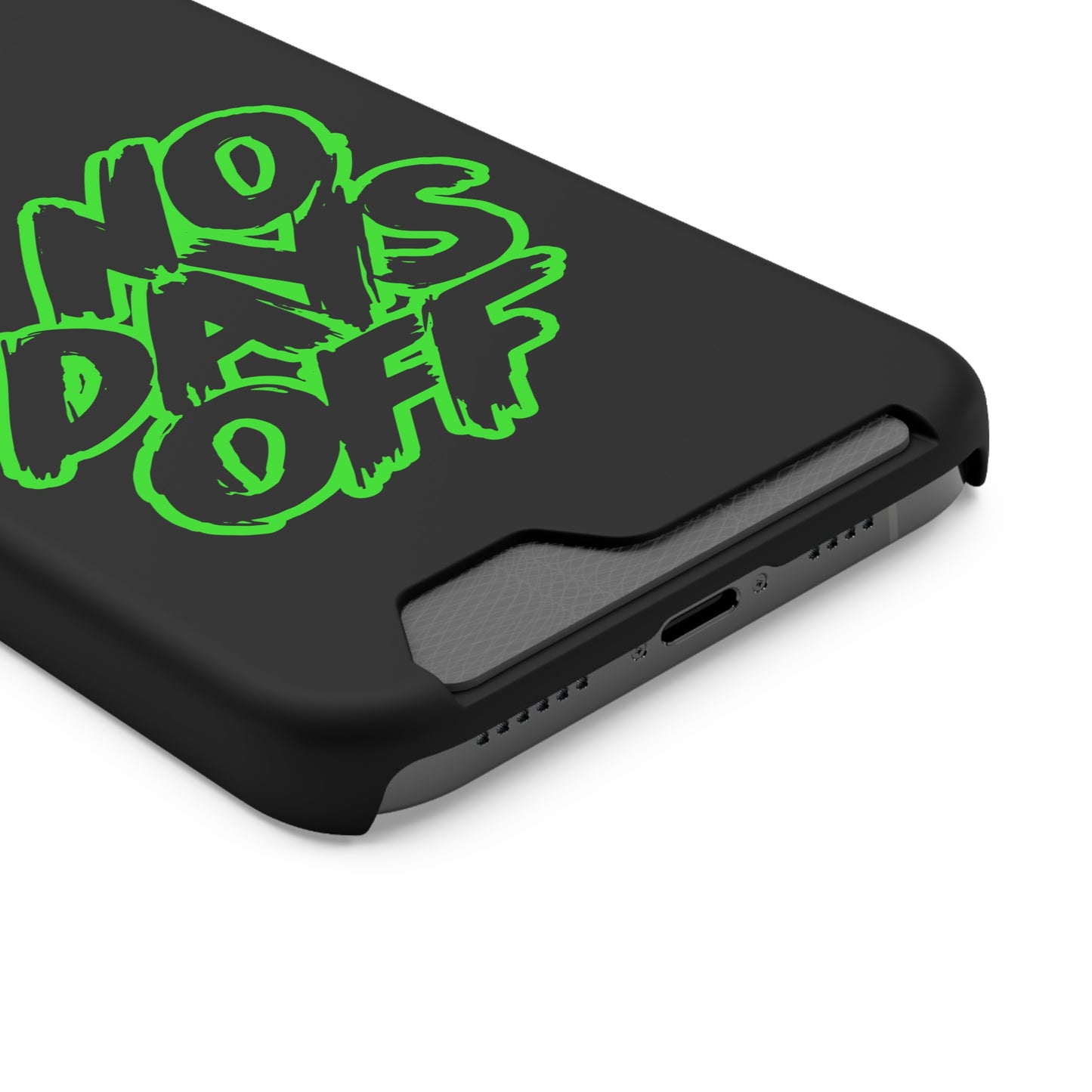 No Days Off | Impact-Resistant Phone Case With Card Holder | iPhone Samsung Models