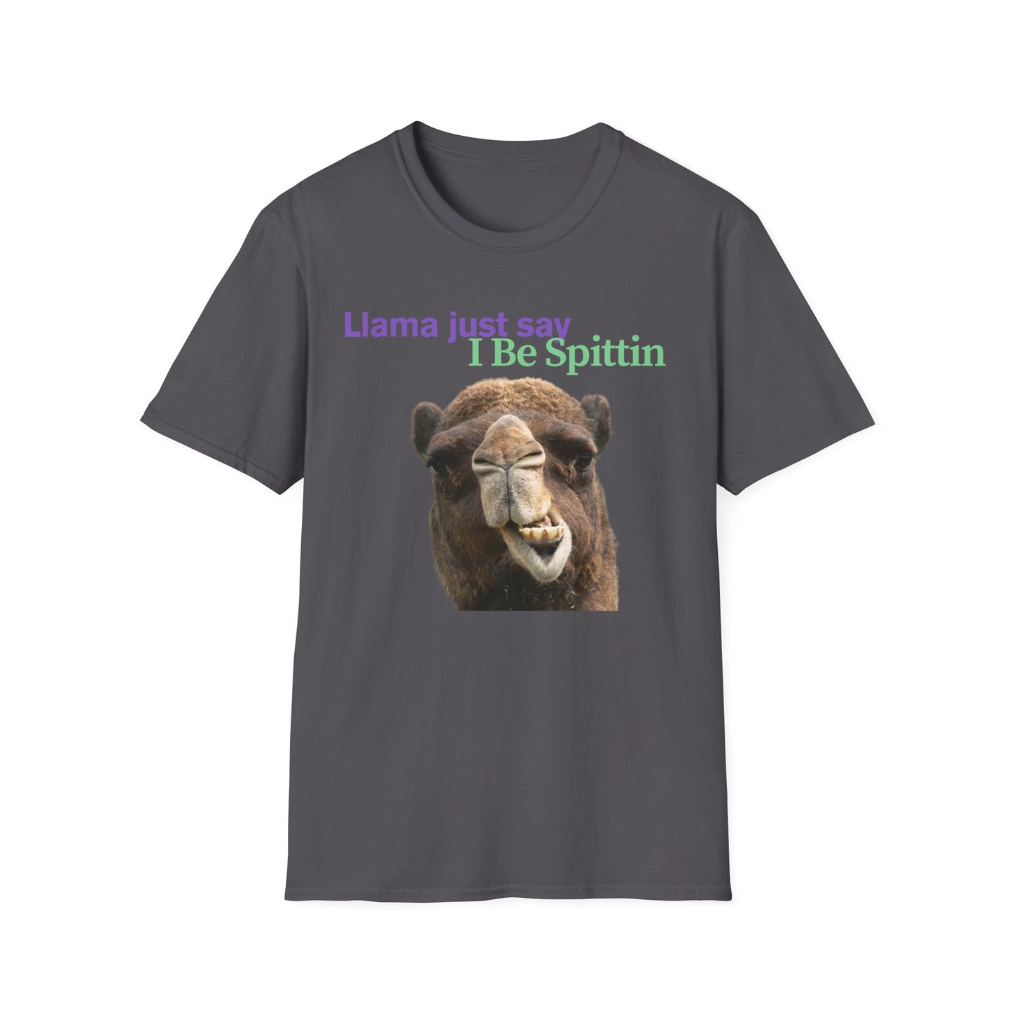 I Be Spittin | Funny Llama Shirt | Teen Clothes | Adult Shirt | Kids Clothes | Trending | Birthday Gift | Unisex Softstyle T-Shirt