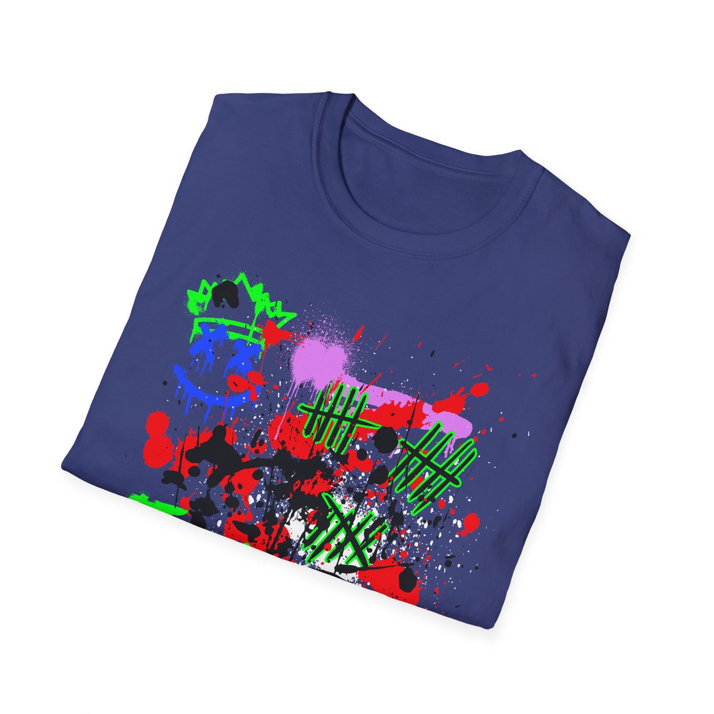 FUN Graffiti Shirt | Adult Shirt | Teen Clothes | Cool Shirt | Funny Fashion | Trending | Birthday Gift | Unisex Softstyle T-Shirt