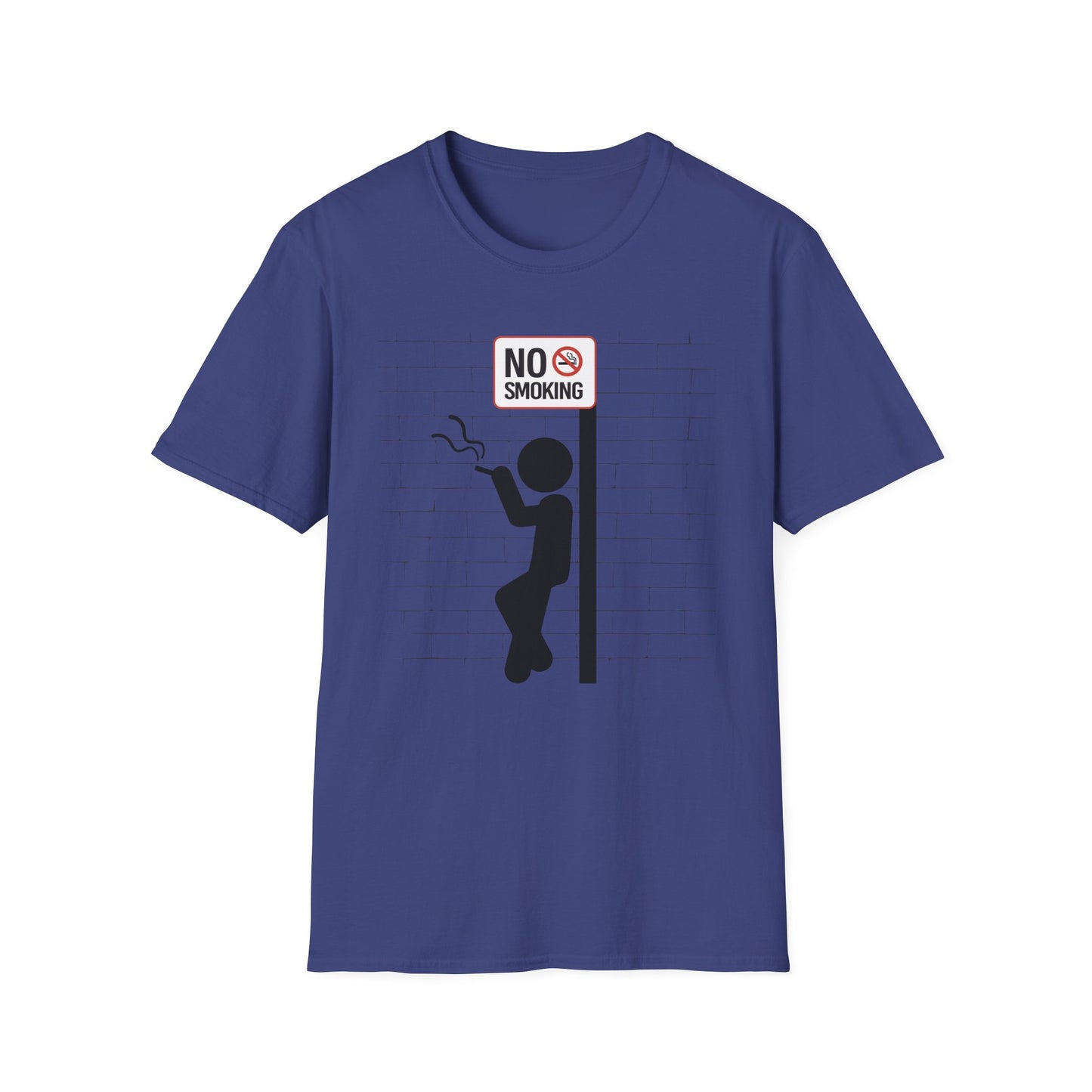 NO SMOKING | Funny Adult Shirt | Fashion | Trending | Birthday Gift | Unisex Softstyle T-Shirt