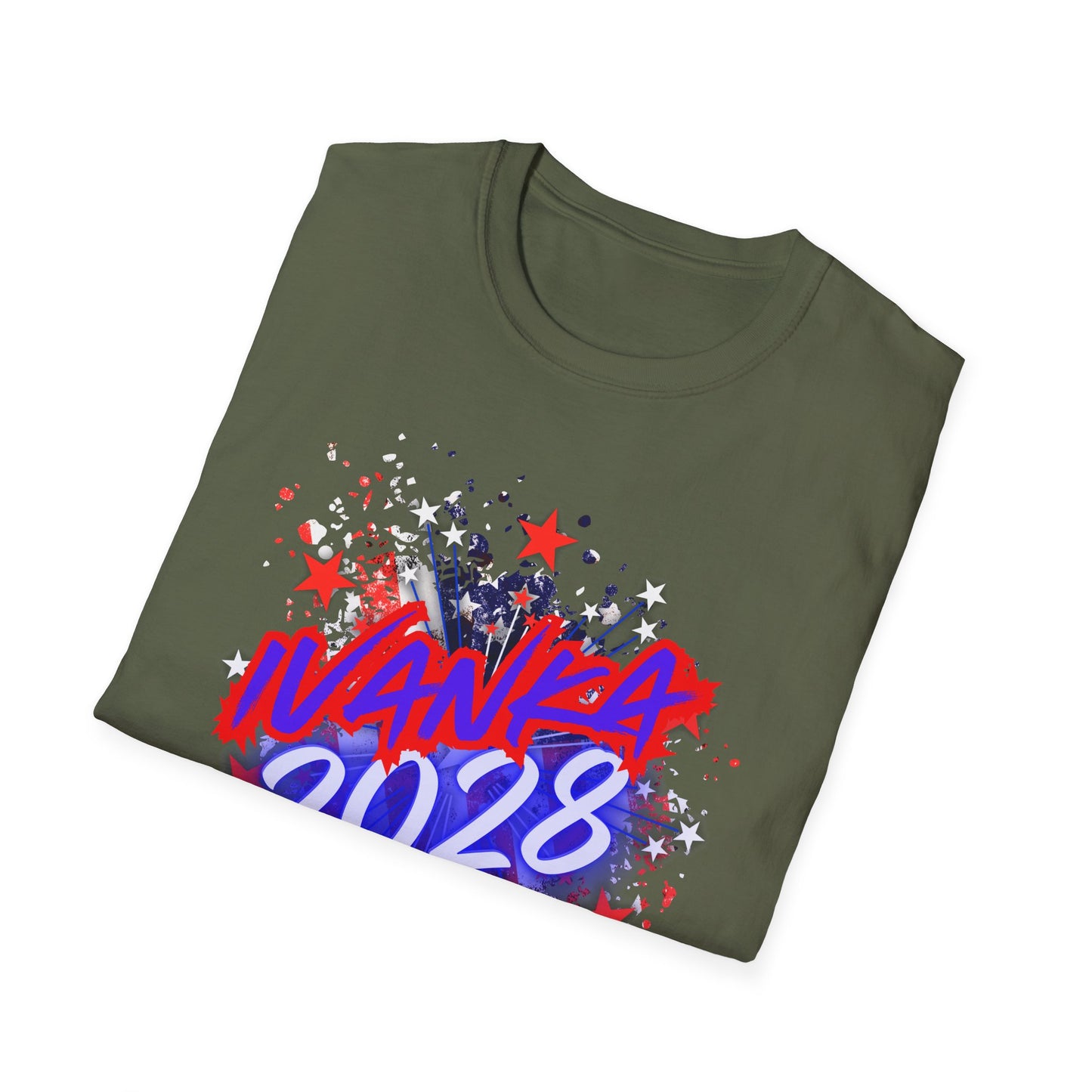 IVANKA 2028 | President | Colorful Shirt | Cool Shirt | Fashion | Trending | Cool Design | Birthday Gift | Unisex Softstyle T-Shirt