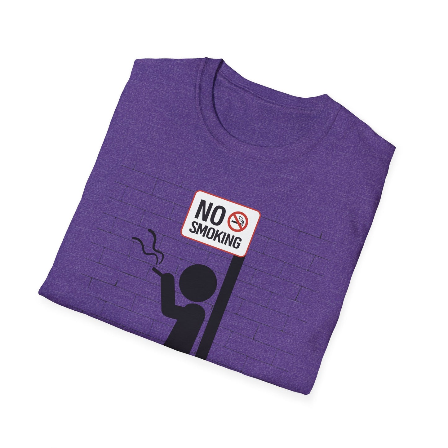 NO SMOKING | Funny Adult Shirt | Fashion | Trending | Birthday Gift | Unisex Softstyle T-Shirt