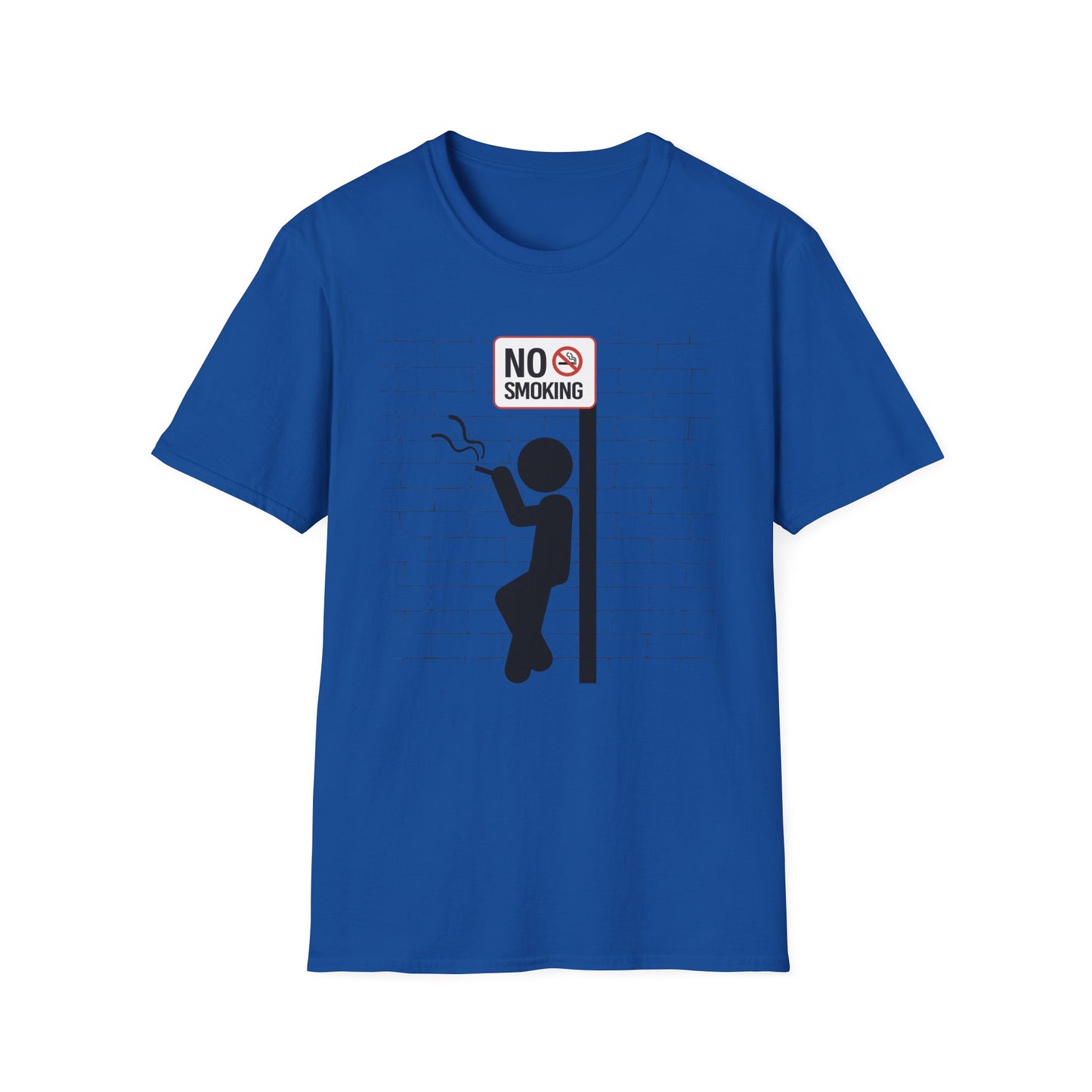 NO SMOKING | Funny Adult Shirt | Fashion | Trending | Birthday Gift | Unisex Softstyle T-Shirt
