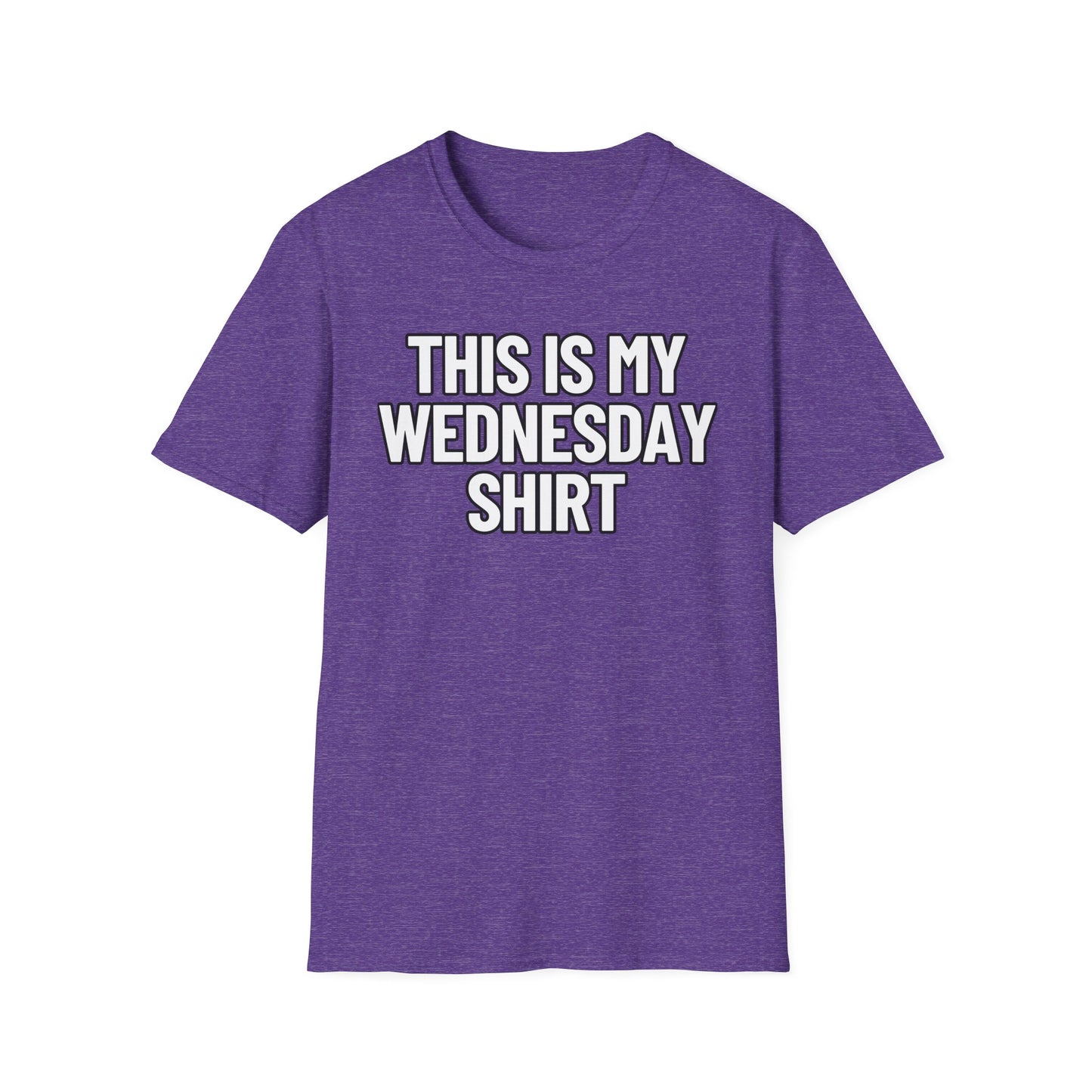 This Is My Wednesday Shirt | Adult Shirt | Teen Clothes | Cool Shirt | Funny Fashion | Trending | Birthday Gift | Unisex Softstyle T-Shirt