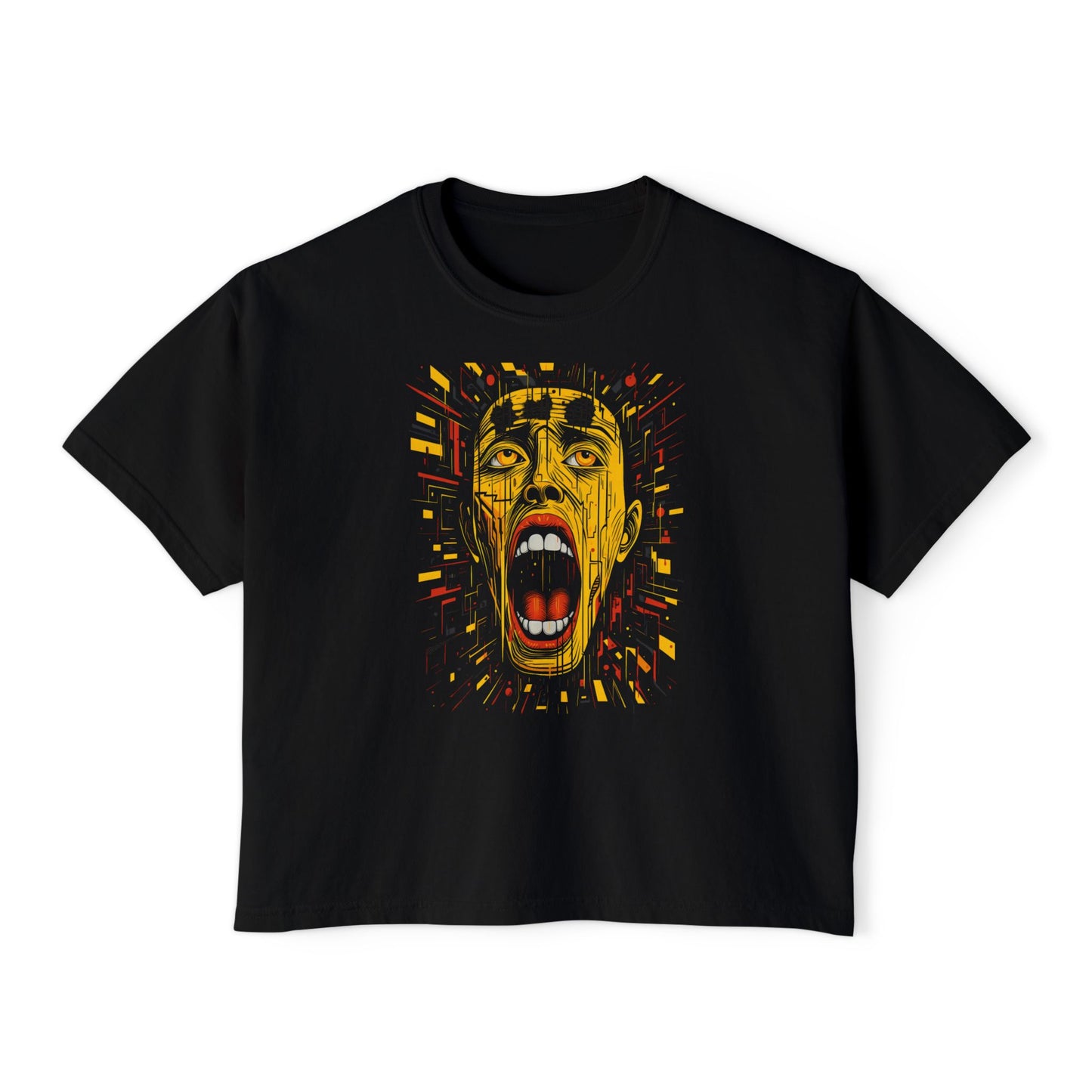 Save Me | Boxy Crop Tee - Trendy Casual Top, Festival Wear, Streetwear, Birthday Gift, Graphic Design Tee