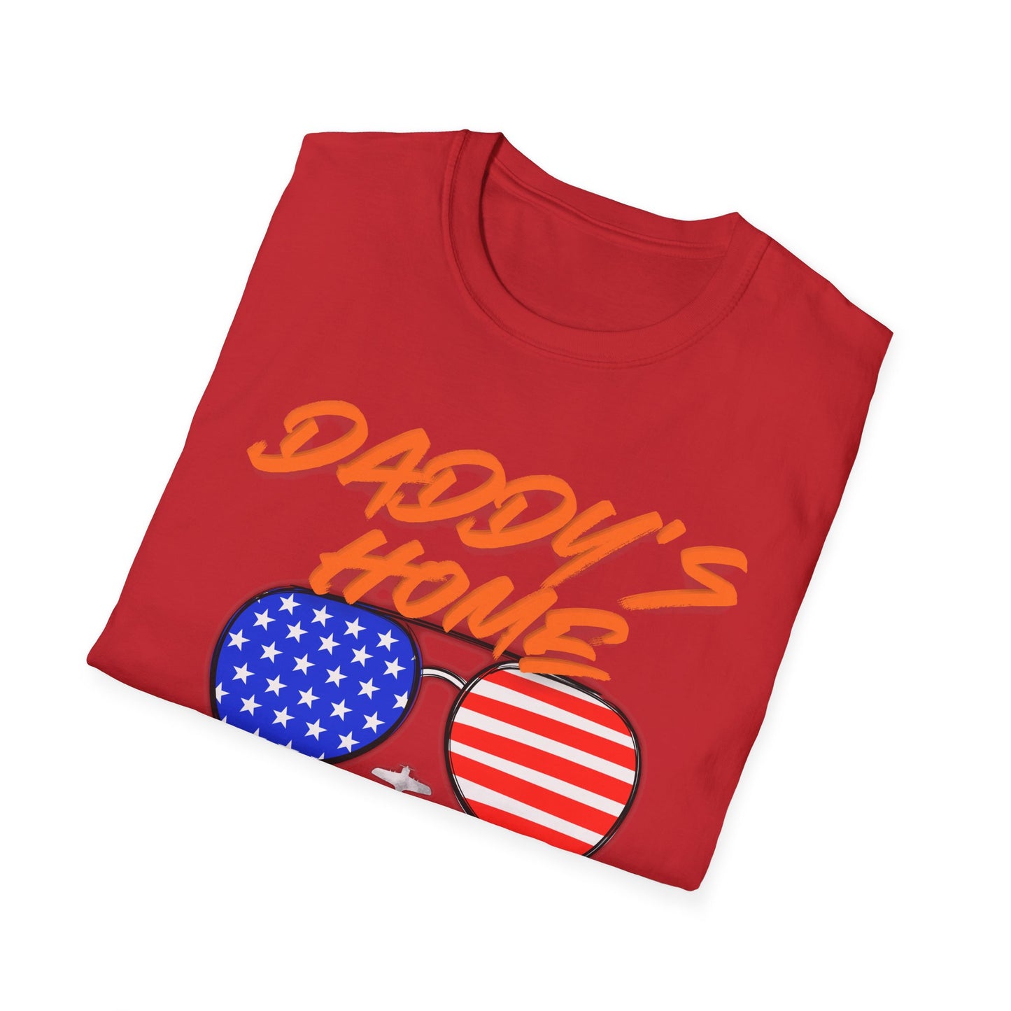 President of America | Daddy's Home | Cool Shirt | Fashion | Trending | Dad Shirt | Birthday Gift | Unisex Softstyle T-Shirt