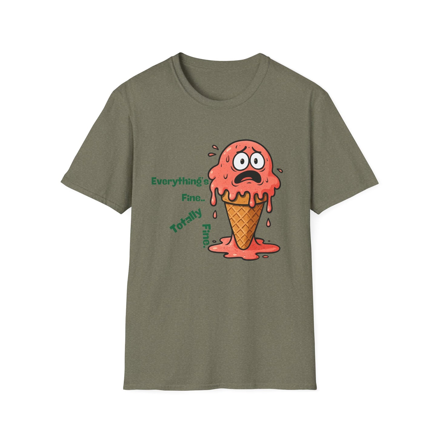 Everything's Fine | Funny Shirt | Fashion | Trending | Cool Design | Birthday Gift | Unisex Softstyle T-Shirt