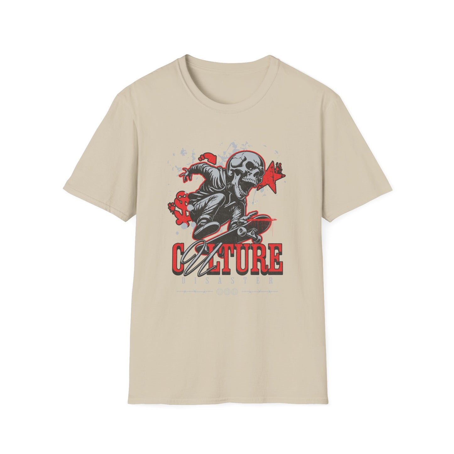 Culture Disaster | Teen Clothes | Skull Shirt | Birthday Gift | Softstyle Tshirt