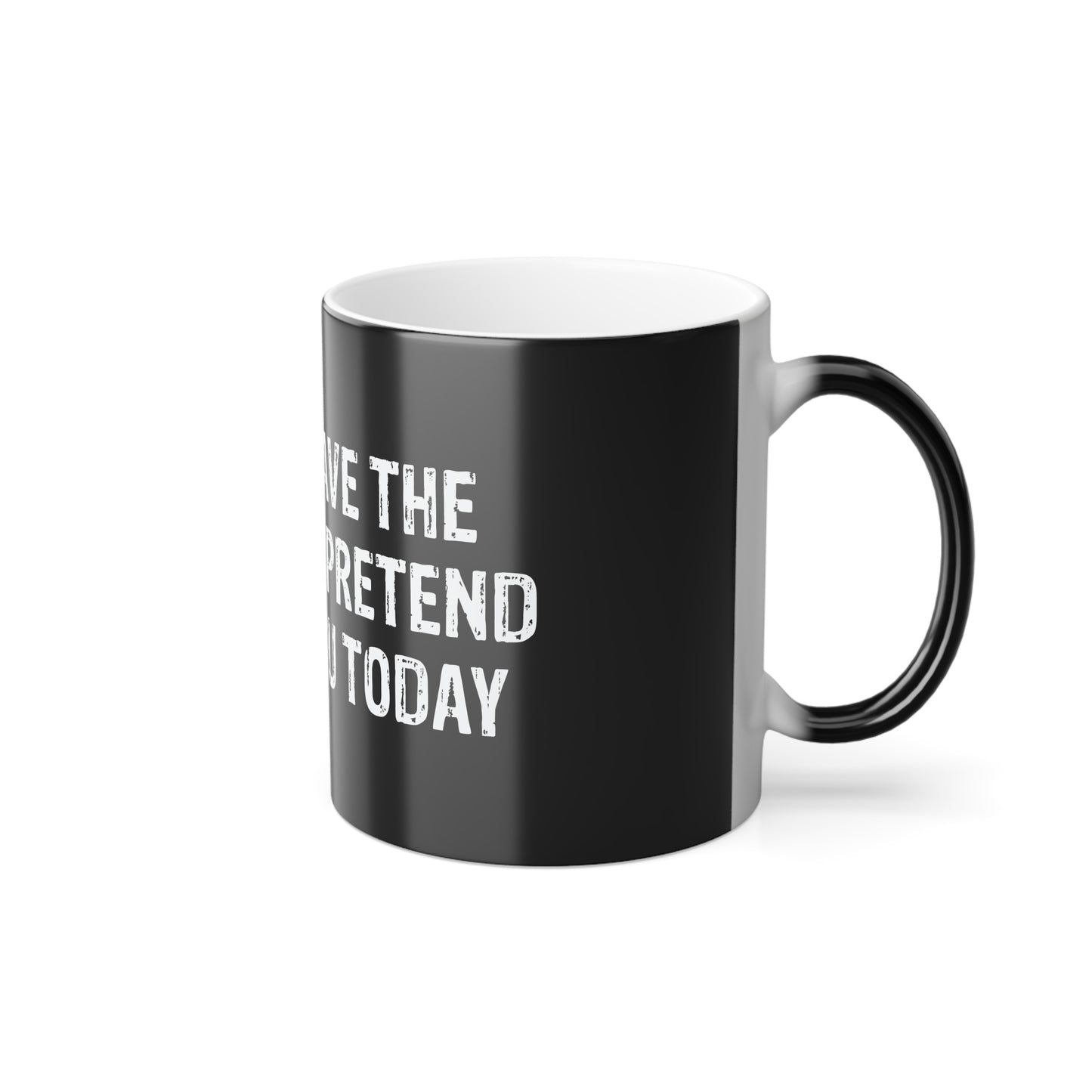 Don't Have The Energy | Heat-Reactive Color Changing Mug | Unique Coffee Cup