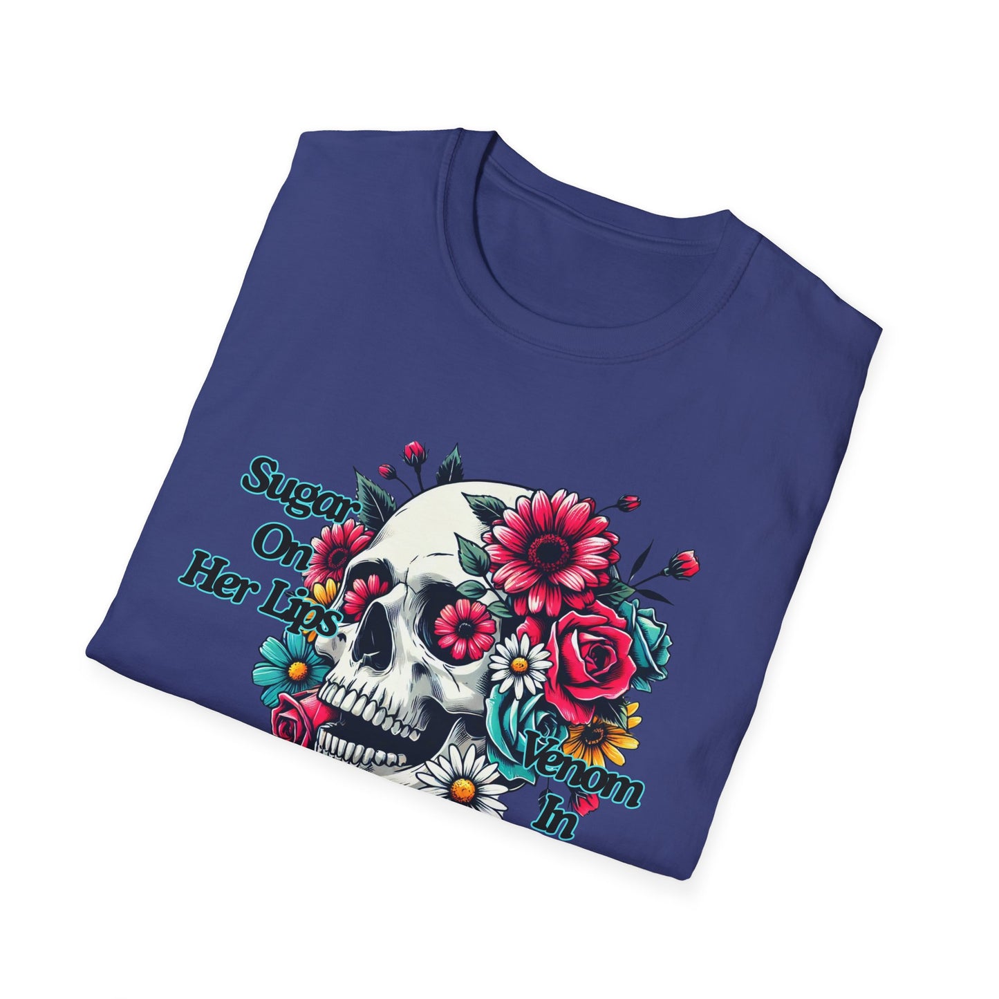 Sugar On Her Lips | Adult Shirt | Teen Clothes | Fashion | Trending | Birthday Gift | Unisex Softstyle T-Shirt