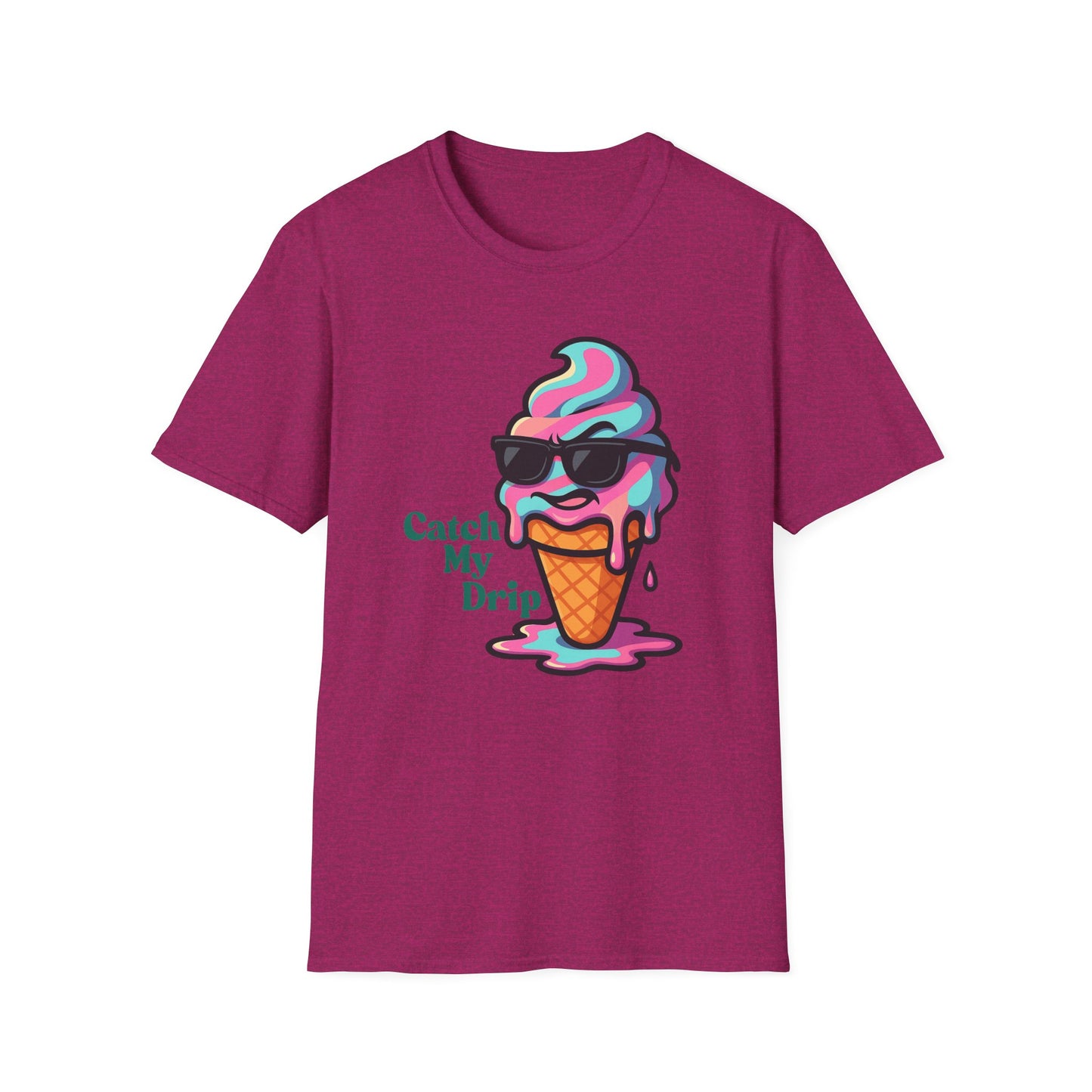 Catch My Drip | Cool Ice Cream Shirt | Fashion | Trending | Cool Design | Birthday Gift | Unisex Softstyle T-Shirt