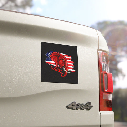MAGA Car Magnet | Cool Design | Eye Grabber | Car Accessory | Truck Decal | Truck Sticker | Unique Car Decal