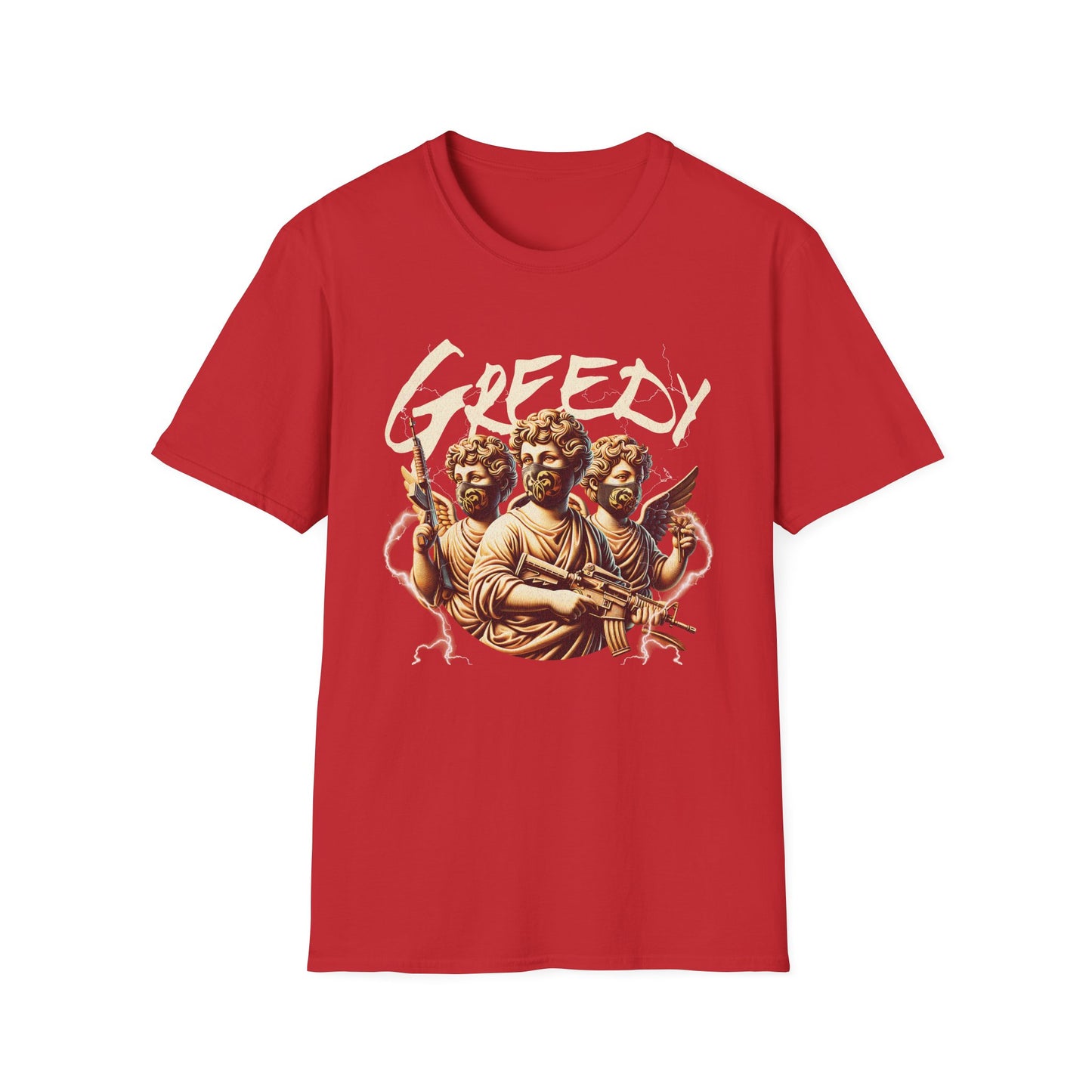 Greedy | Adult Clothes | Teen Shirt | Trending | Birthday Gift