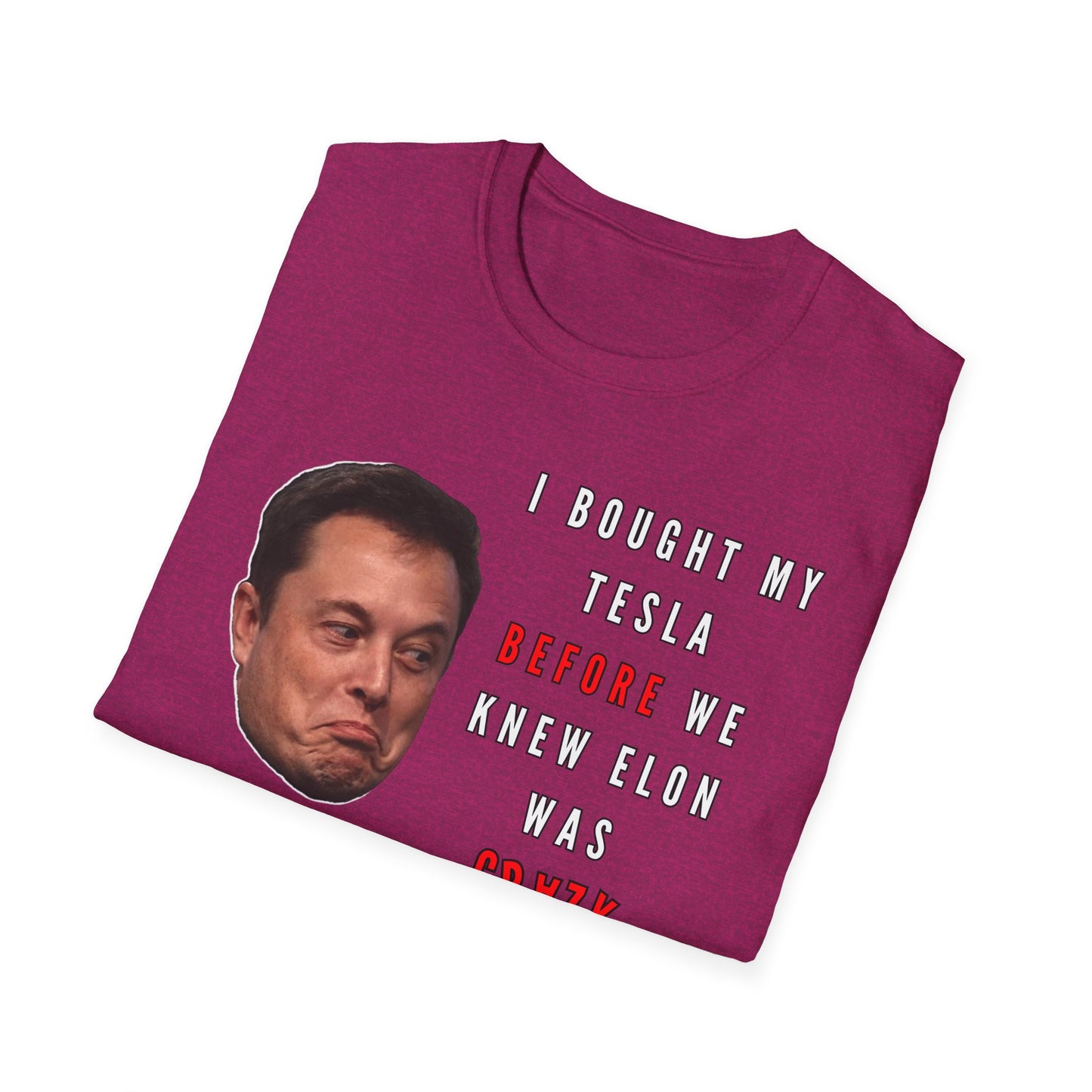 Crazy | Funny Adult Shirt | Teen Clothes | Humor Shirt | Trending | Birthday Gift | Unisex Softstyle T-Shirt