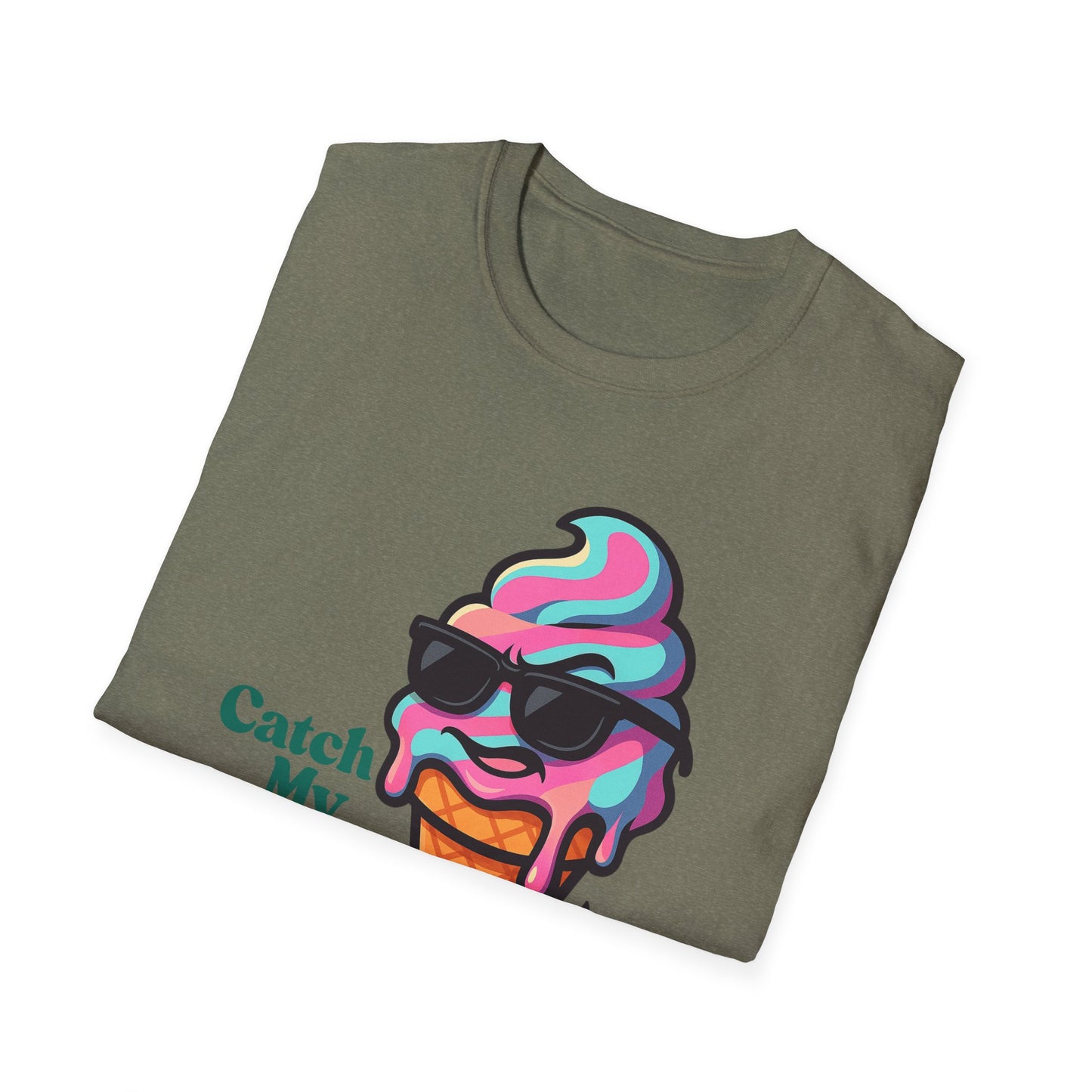 Catch My Drip | Cool Ice Cream Shirt | Fashion | Trending | Cool Design | Birthday Gift | Unisex Softstyle T-Shirt