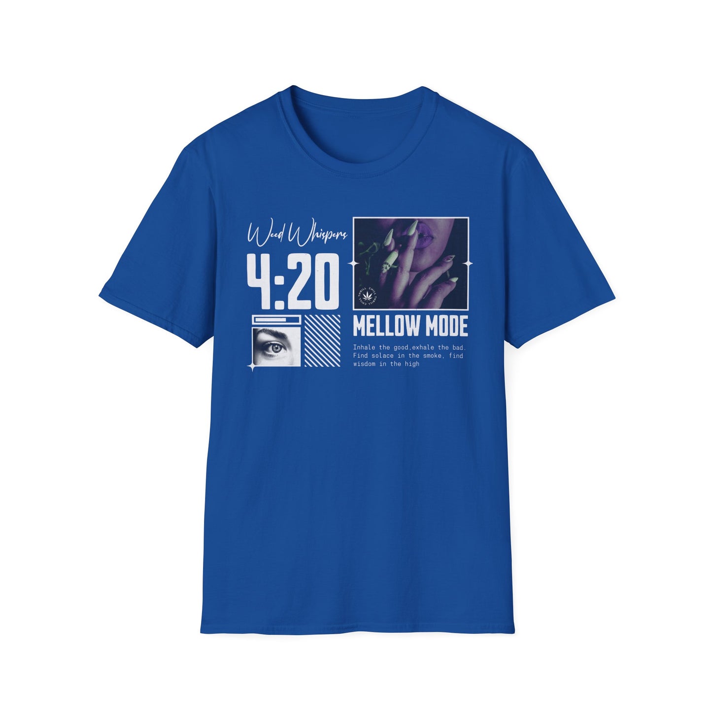 Mellow Mood | Adult Clothes | 420 | Trending | Birthday Gift | Softstyle Tshirt