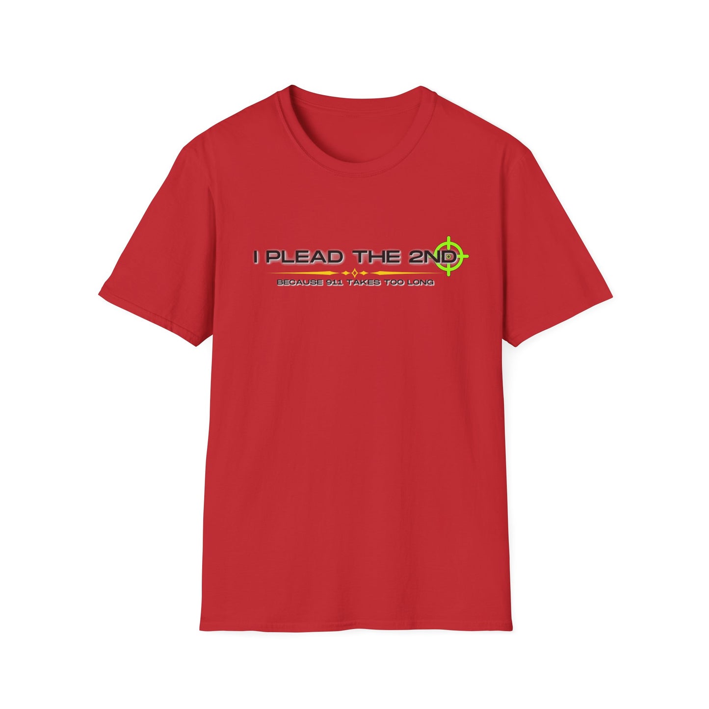 I Plead The 2nd | Funny Shirt | Colorful Shirt | Cool Shirt | Fashion | Trending | Cool Design | Birthday Gift | Unisex Softstyle T-Shirt