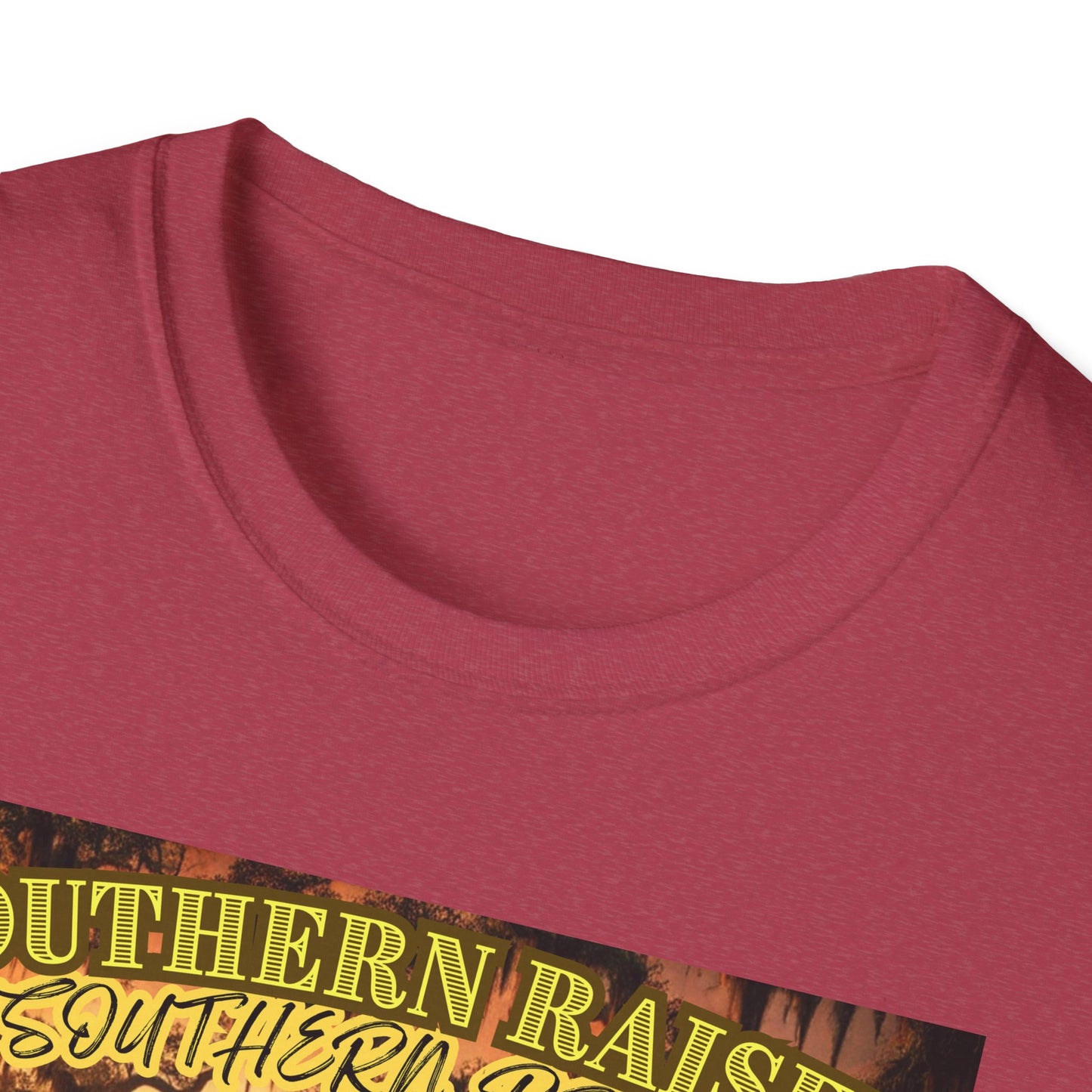 Southern Raised Southern Proud | The South Shirt | Adult Clothes | Teen Shirt | Trending | Birthday Gift | Unisex Softstyle T-Shirt