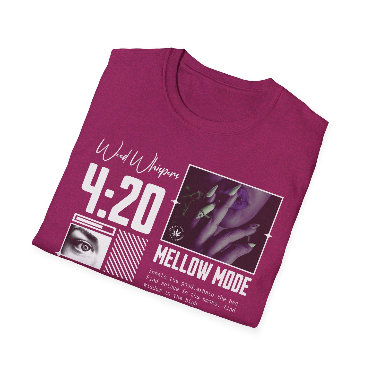 Mellow Mood | Adult Clothes | 420 | Trending | Birthday Gift | Softstyle Tshirt