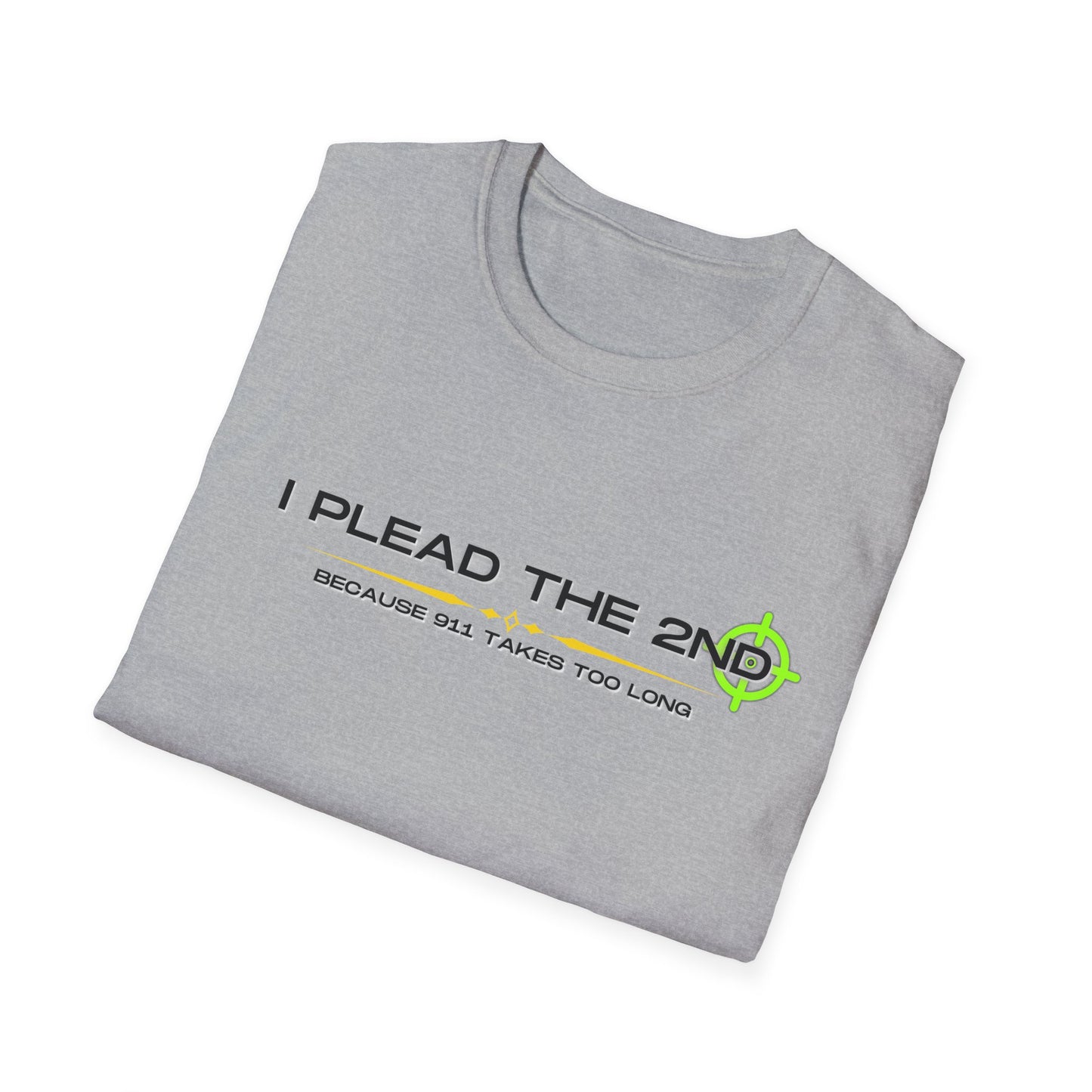 I Plead The 2nd | Funny Shirt | Colorful Shirt | Cool Shirt | Fashion | Trending | Cool Design | Birthday Gift | Unisex Softstyle T-Shirt