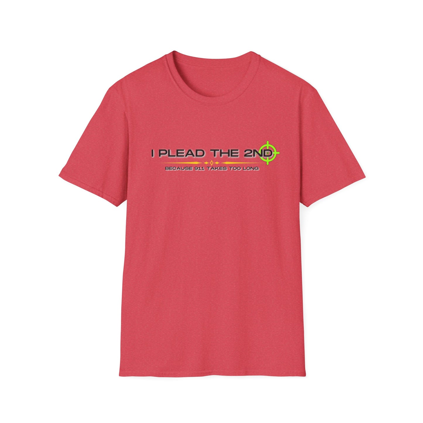 I Plead The 2nd | Funny Shirt | Colorful Shirt | Cool Shirt | Fashion | Trending | Cool Design | Birthday Gift | Unisex Softstyle T-Shirt