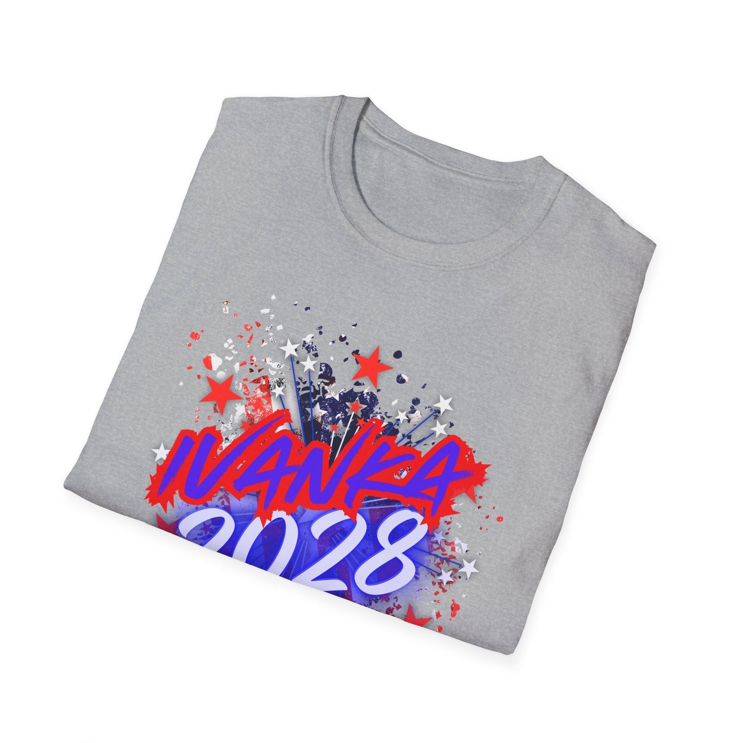 IVANKA 2028 | President | Colorful Shirt | Cool Shirt | Fashion | Trending | Cool Design | Birthday Gift | Unisex Softstyle T-Shirt