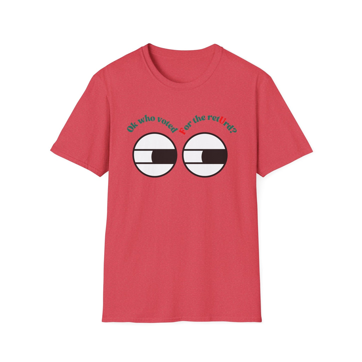 F U | Colorful Shirt | Cool Funny Shirt | Adult Fashion | Trending | Cool Design | Birthday Gift | Unisex Softstyle T-Shirt