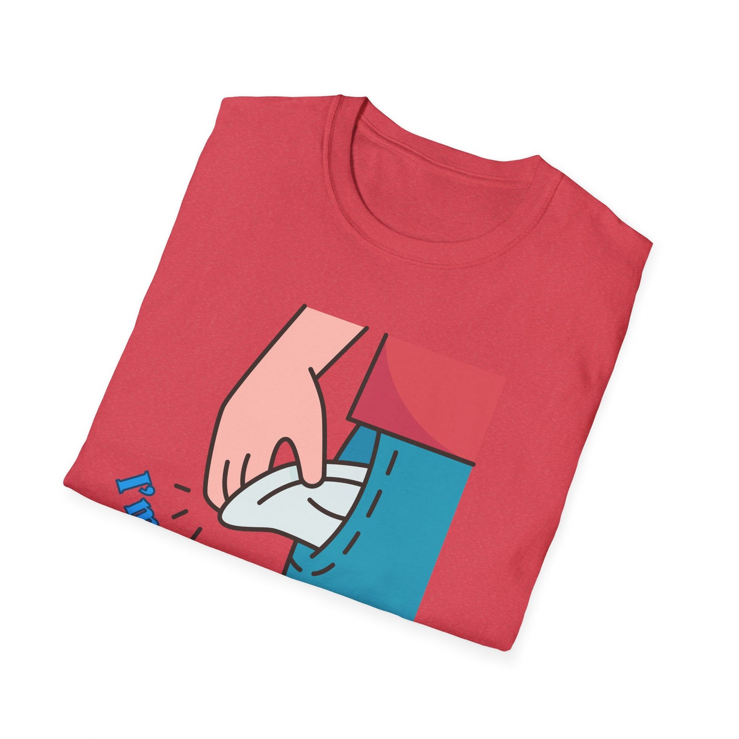 I'm All Out Of Fucks | Funny Shirt | Fashion | Trending | Cool Design | Birthday Gift | Unisex Softstyle T-Shirt
