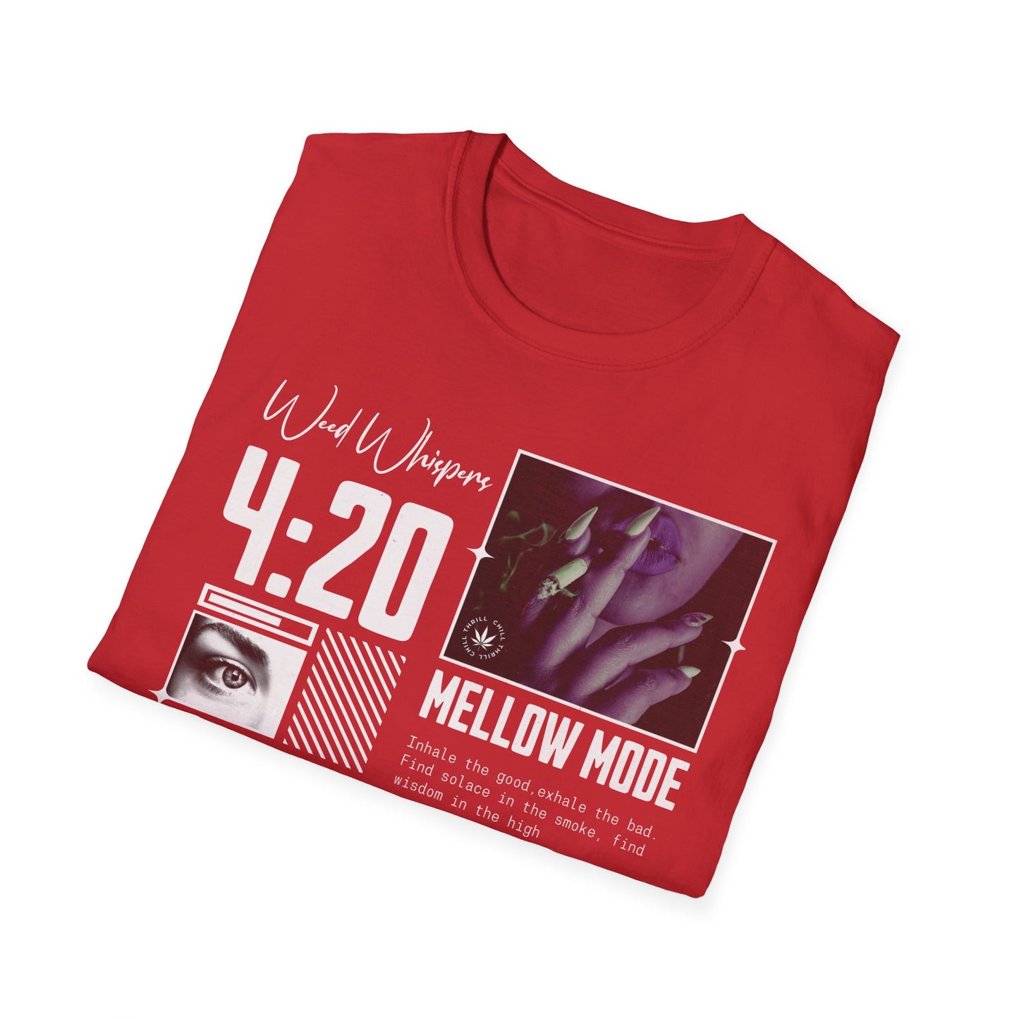 Mellow Mood | Adult Clothes | 420 | Trending | Birthday Gift | Softstyle Tshirt