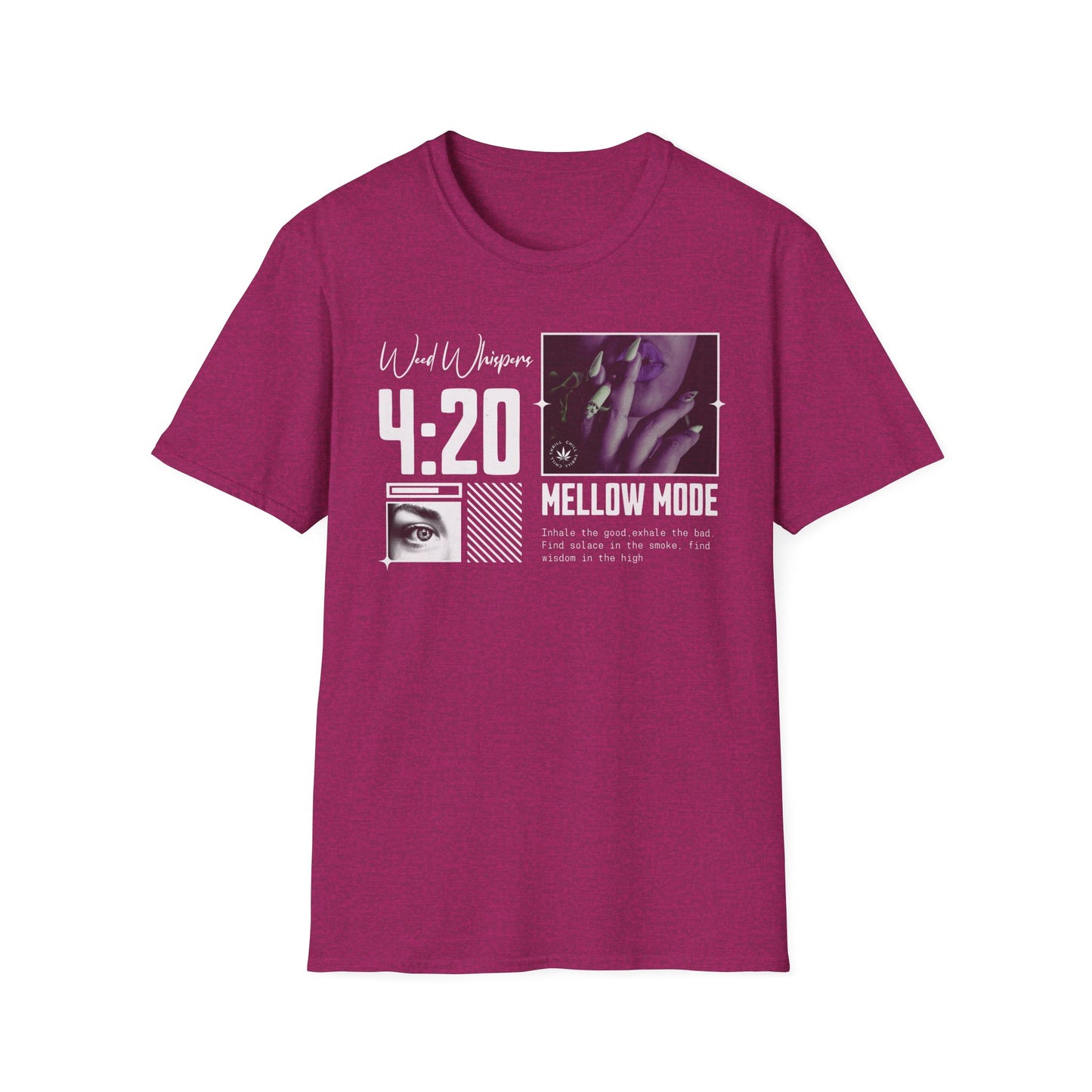 Mellow Mood | Adult Clothes | 420 | Trending | Birthday Gift | Softstyle Tshirt