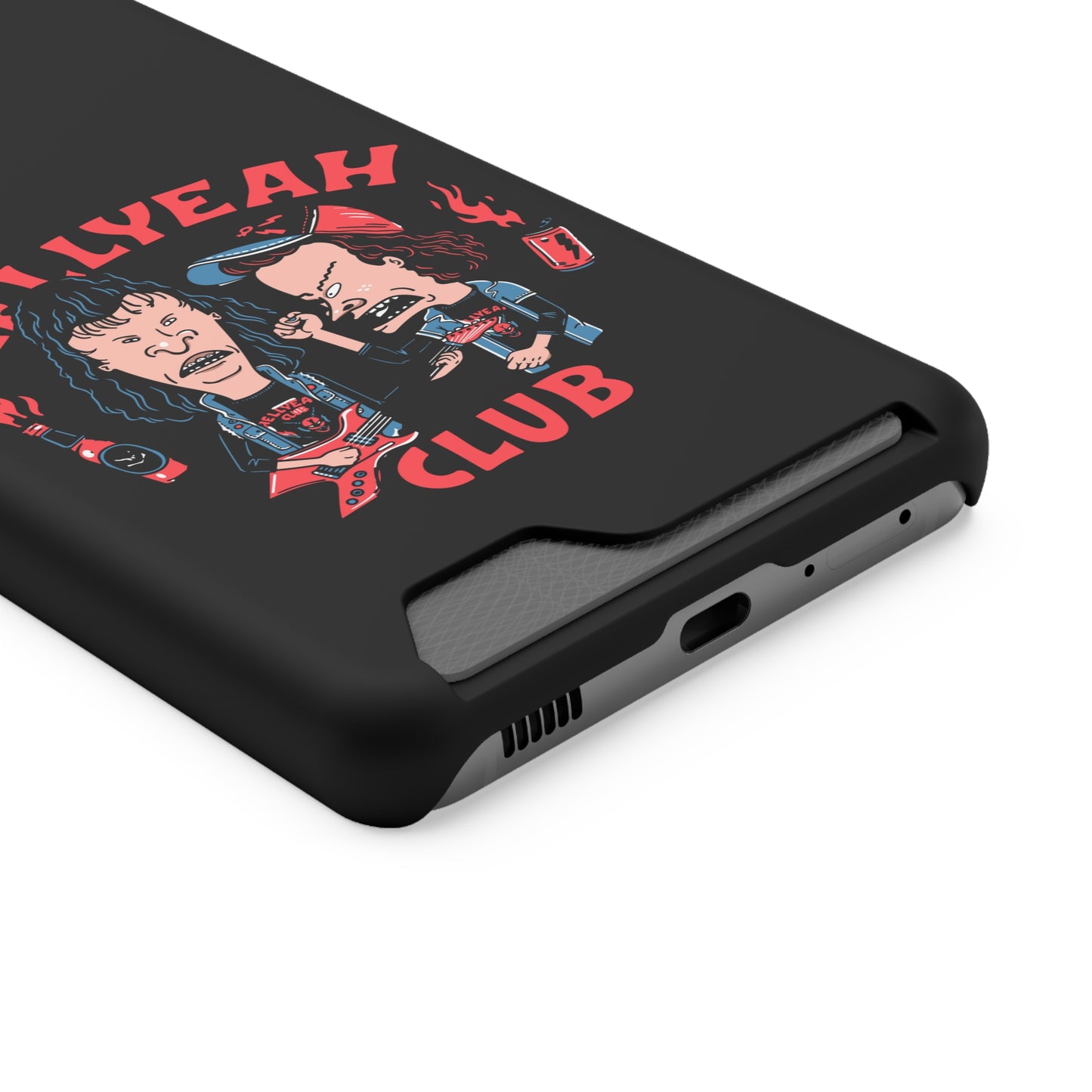 HellYeah Club | Impact-Resistant Phone Case With Card Holder | iPhone Samsung Models